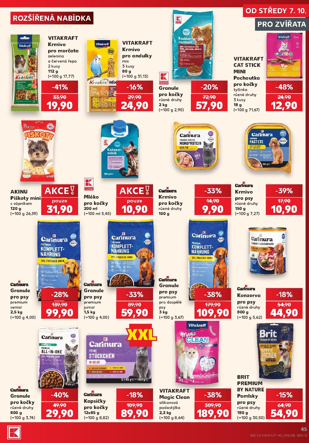 kaufland - Budoucí Kaufland - Ostrava leták platný od středy 07.10.2026 do úterý 13.10.2026 - page: 45