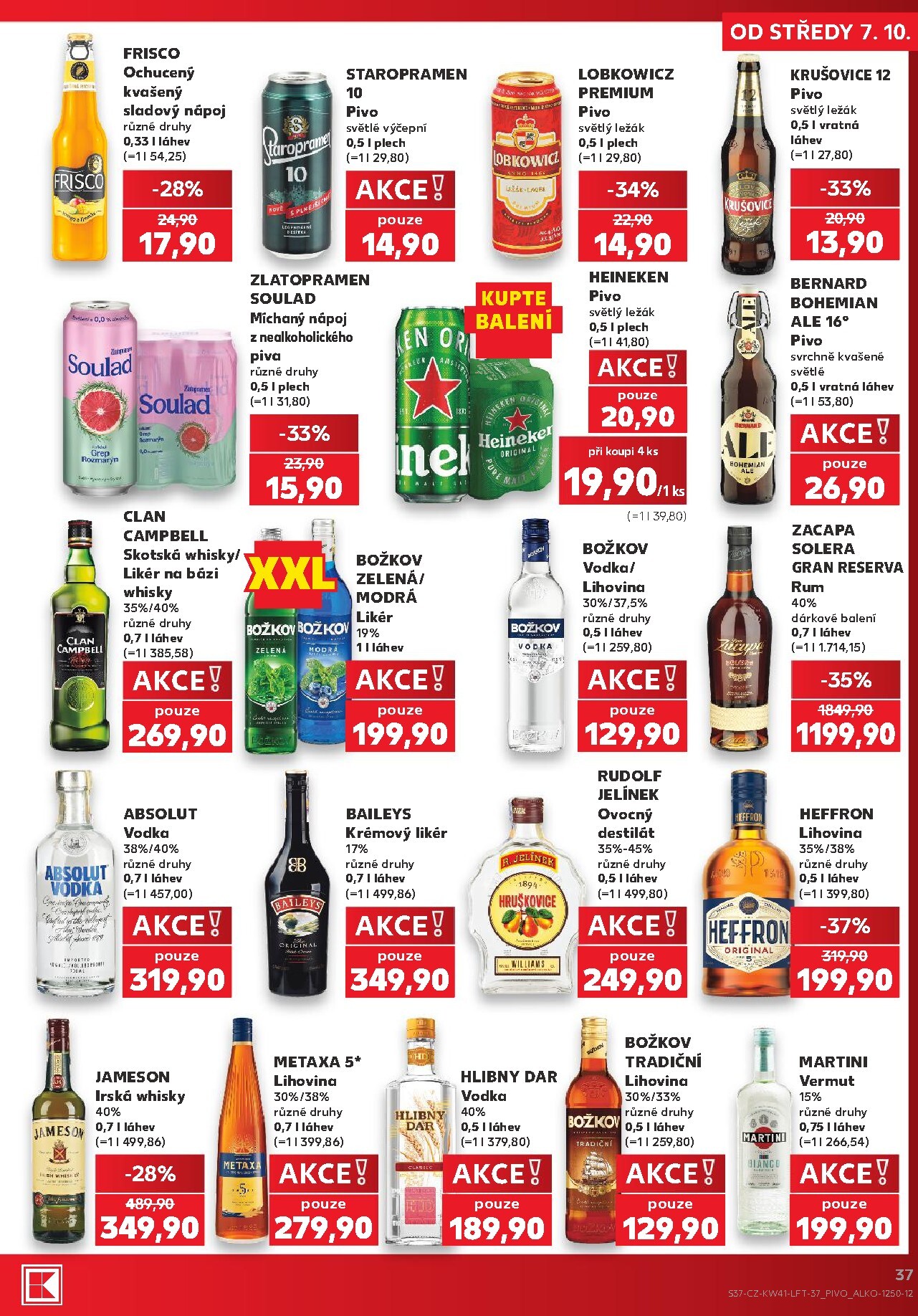 kaufland - Budoucí Kaufland - Ostrava leták platný od středy 07.10.2026 do úterý 13.10.2026 - page: 37