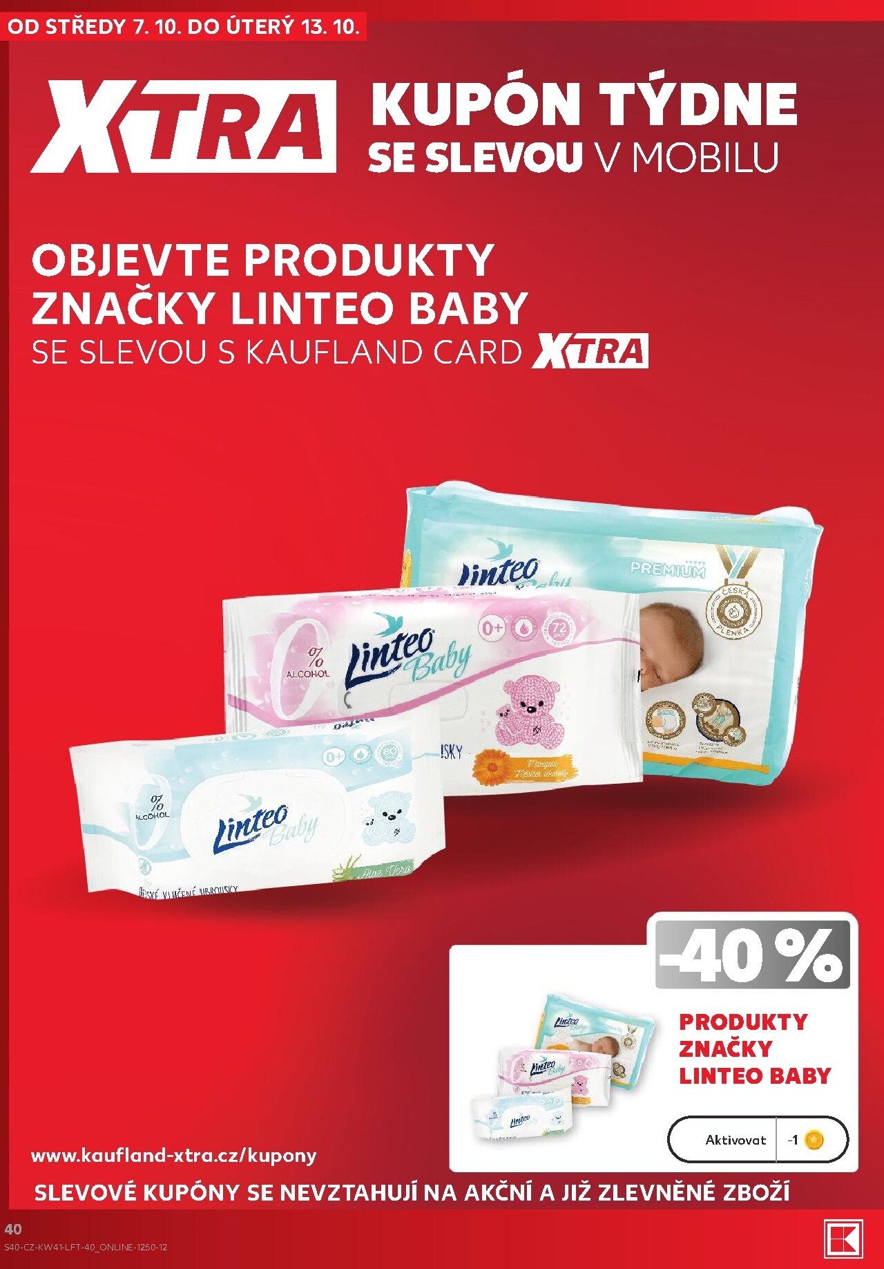 kaufland - Budoucí Kaufland - Ostrava leták platný od středy 07.10.2026 do úterý 13.10.2026 - page: 40