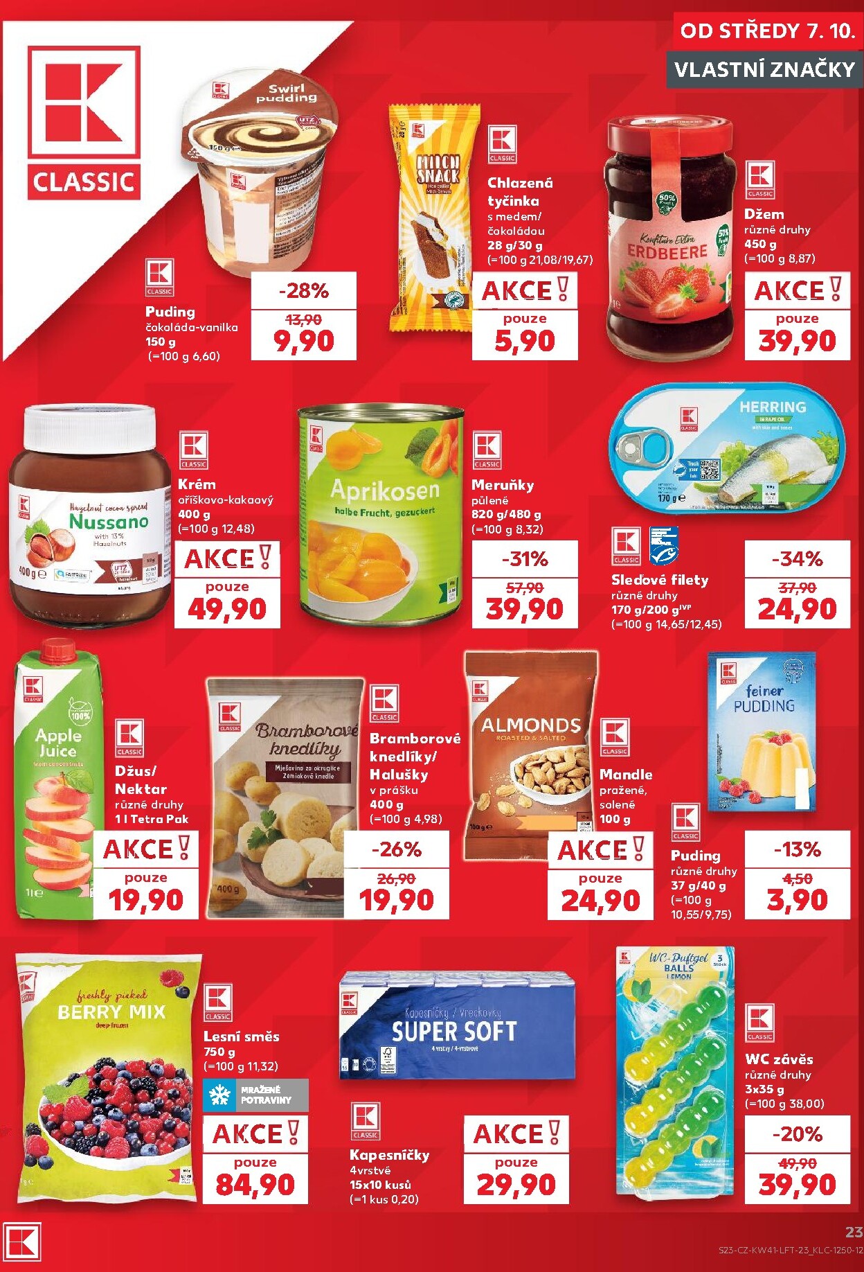 kaufland - Budoucí Kaufland - Kolín leták platný od středy 07.10.2026 do úterý 13.10.2026 - page: 23
