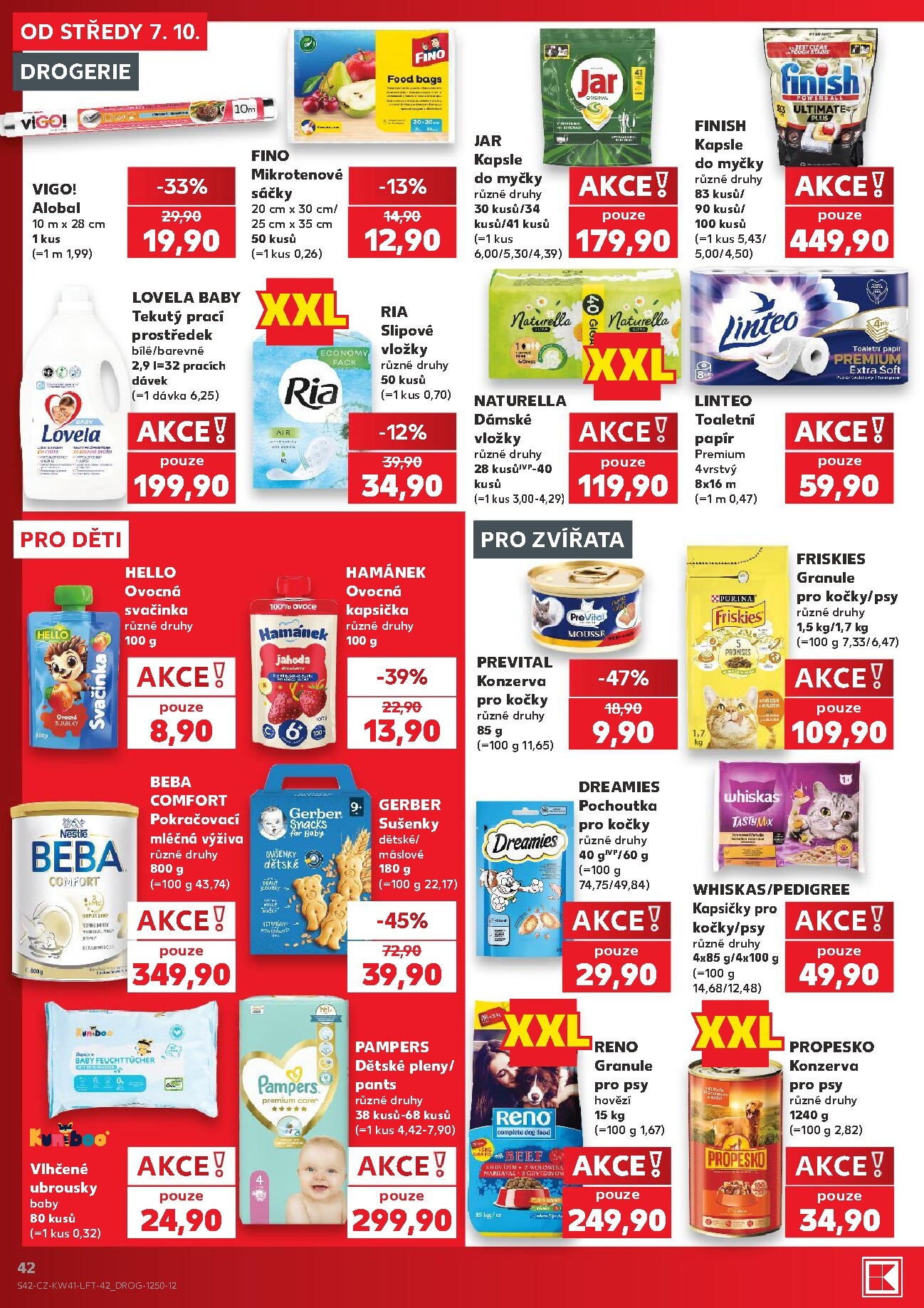 kaufland - Budoucí Kaufland - Kolín leták platný od středy 07.10.2026 do úterý 13.10.2026 - page: 42