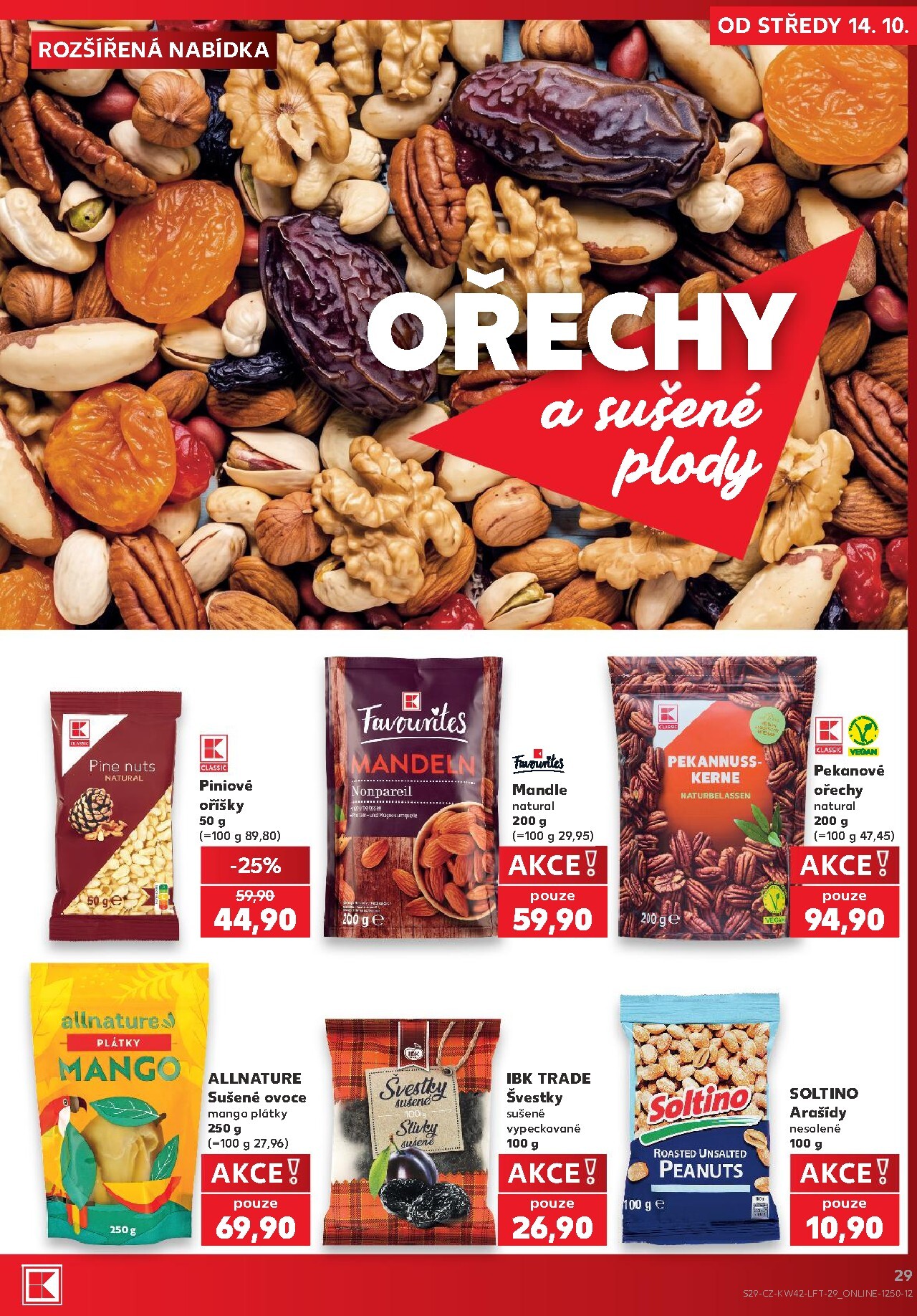 kaufland - Kaufland - Ostrava leták na příští týden od středy 14.10.2026 do úterý 20.10.2026 - page: 29