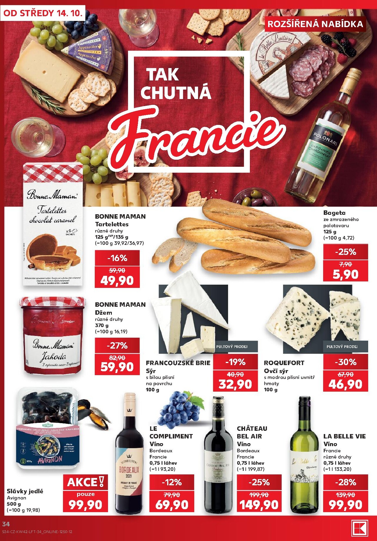 kaufland - Kaufland - Ostrava leták na příští týden od středy 14.10.2026 do úterý 20.10.2026 - page: 34