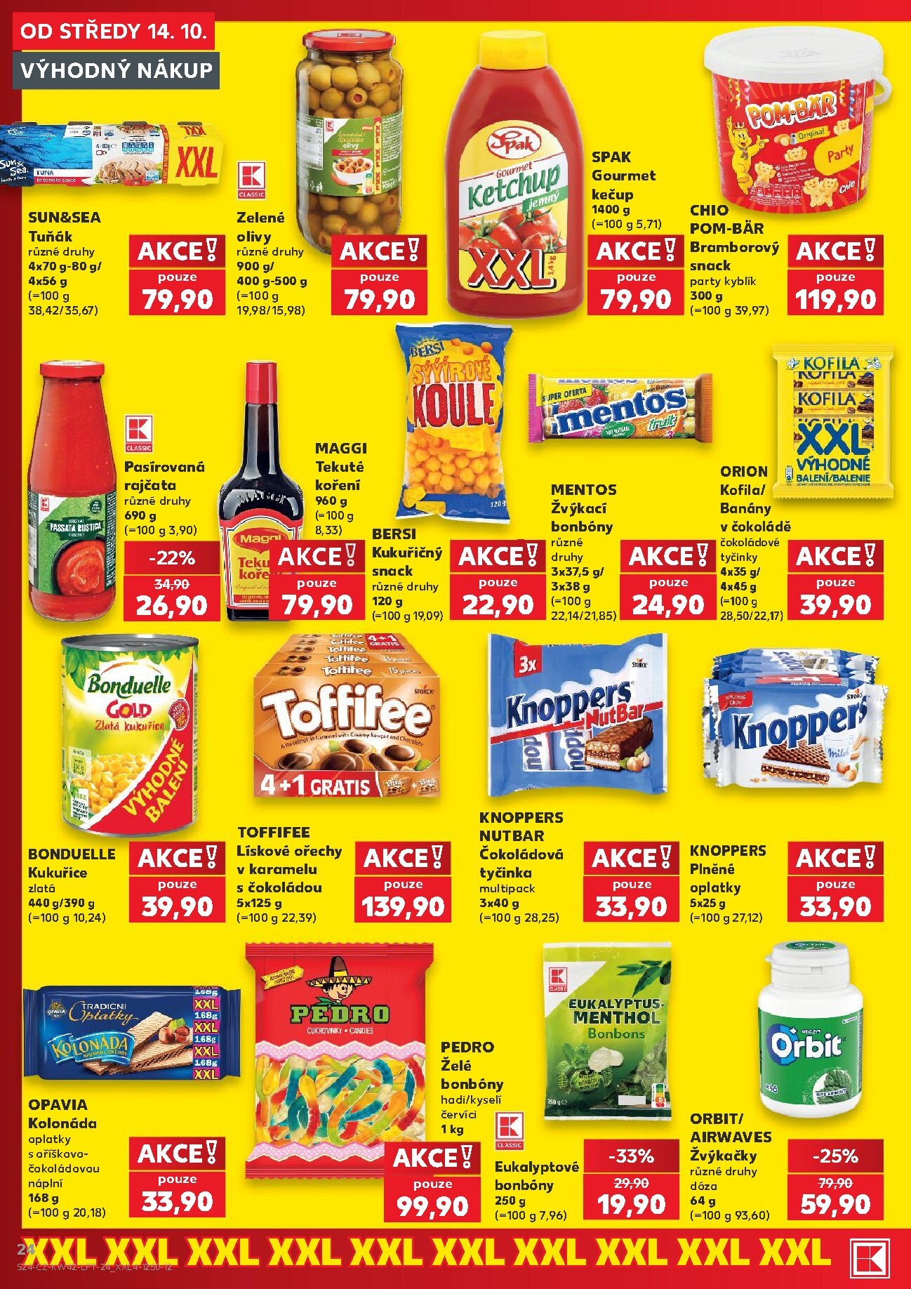 kaufland - Kaufland - Ostrava leták na příští týden od středy 14.10.2026 do úterý 20.10.2026 - page: 24