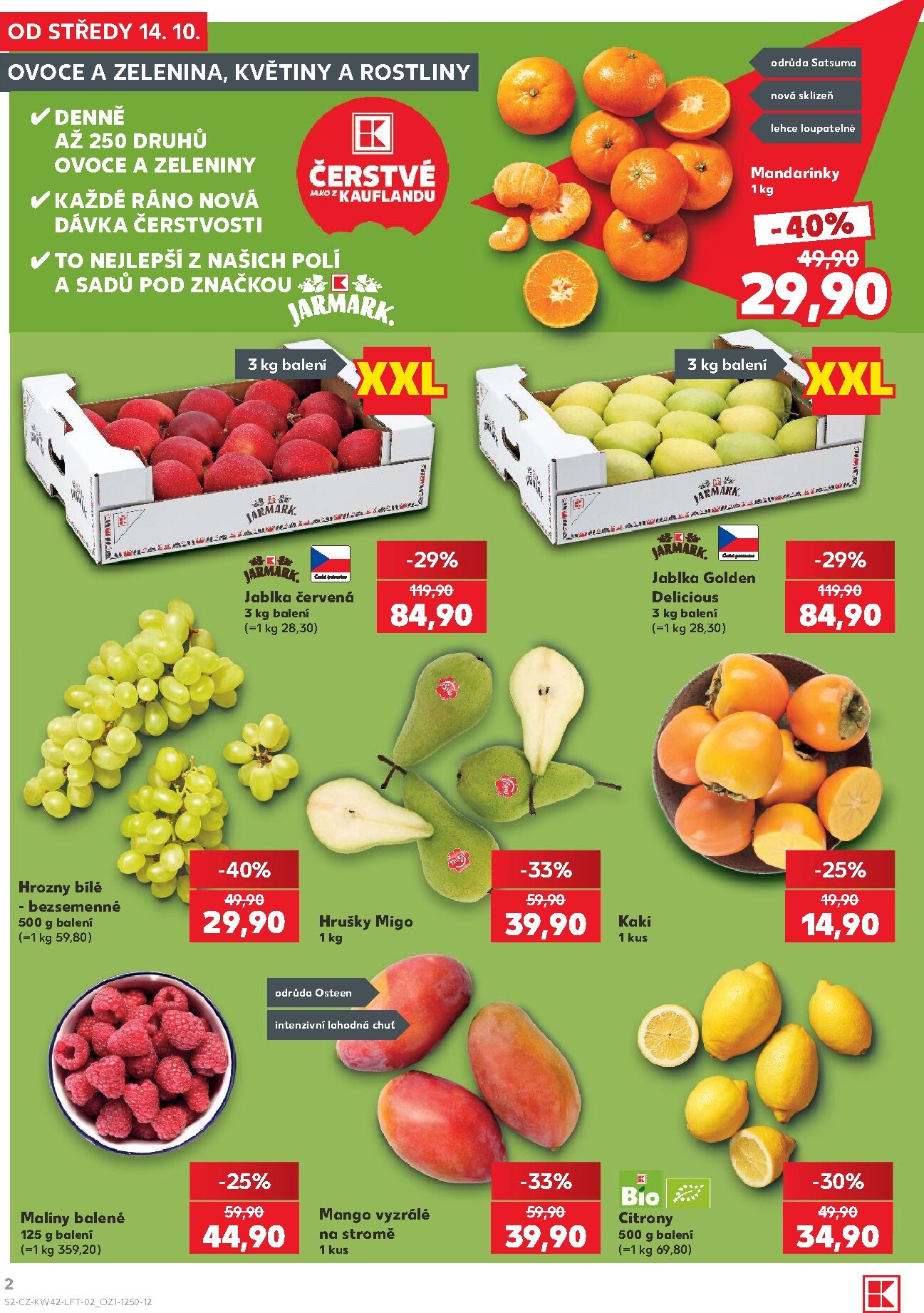 kaufland - Kaufland - Ostrava leták na příští týden od středy 14.10.2026 do úterý 20.10.2026 - page: 2