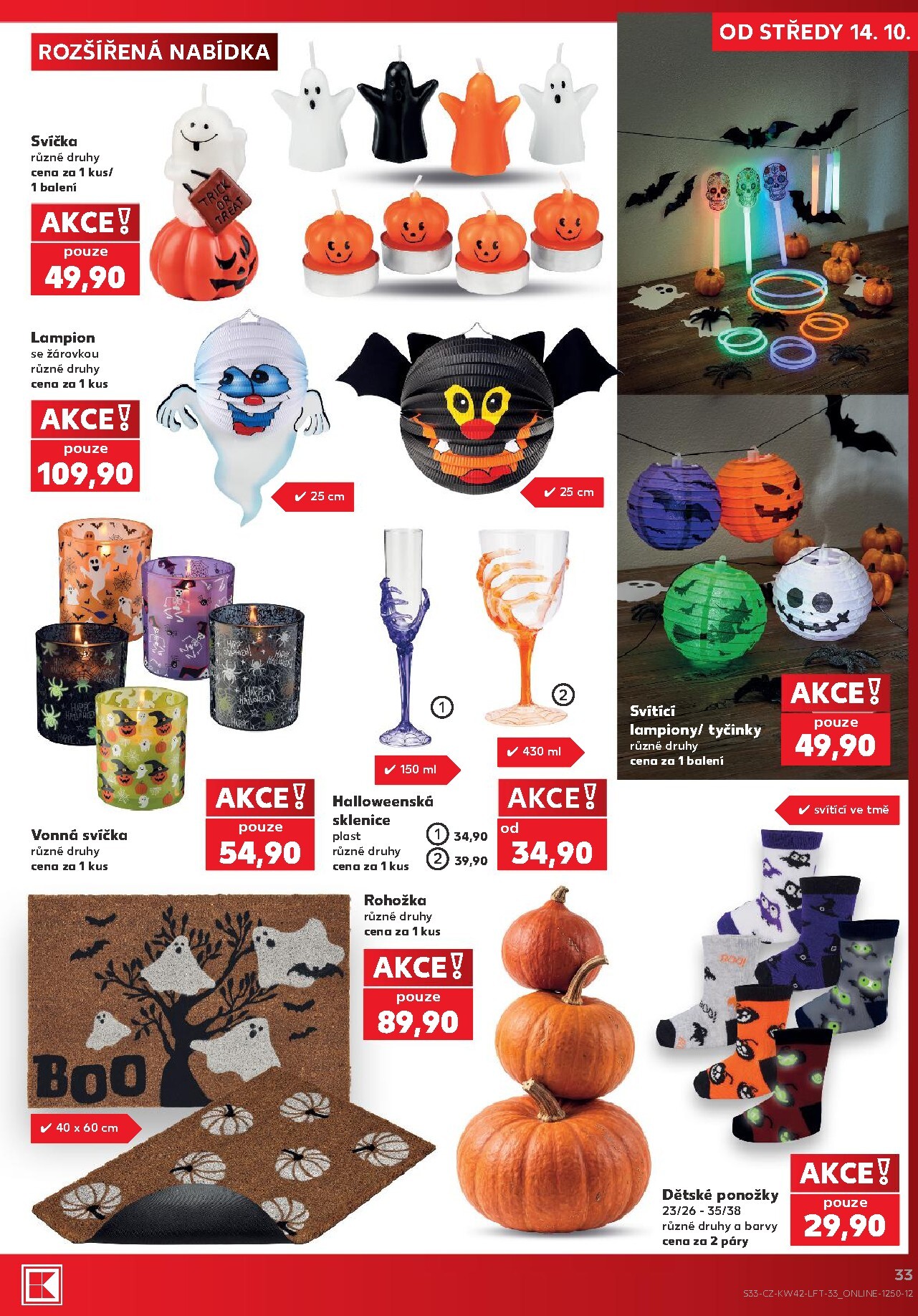 kaufland - Kaufland - Ostrava leták na příští týden od středy 14.10.2026 do úterý 20.10.2026 - page: 33