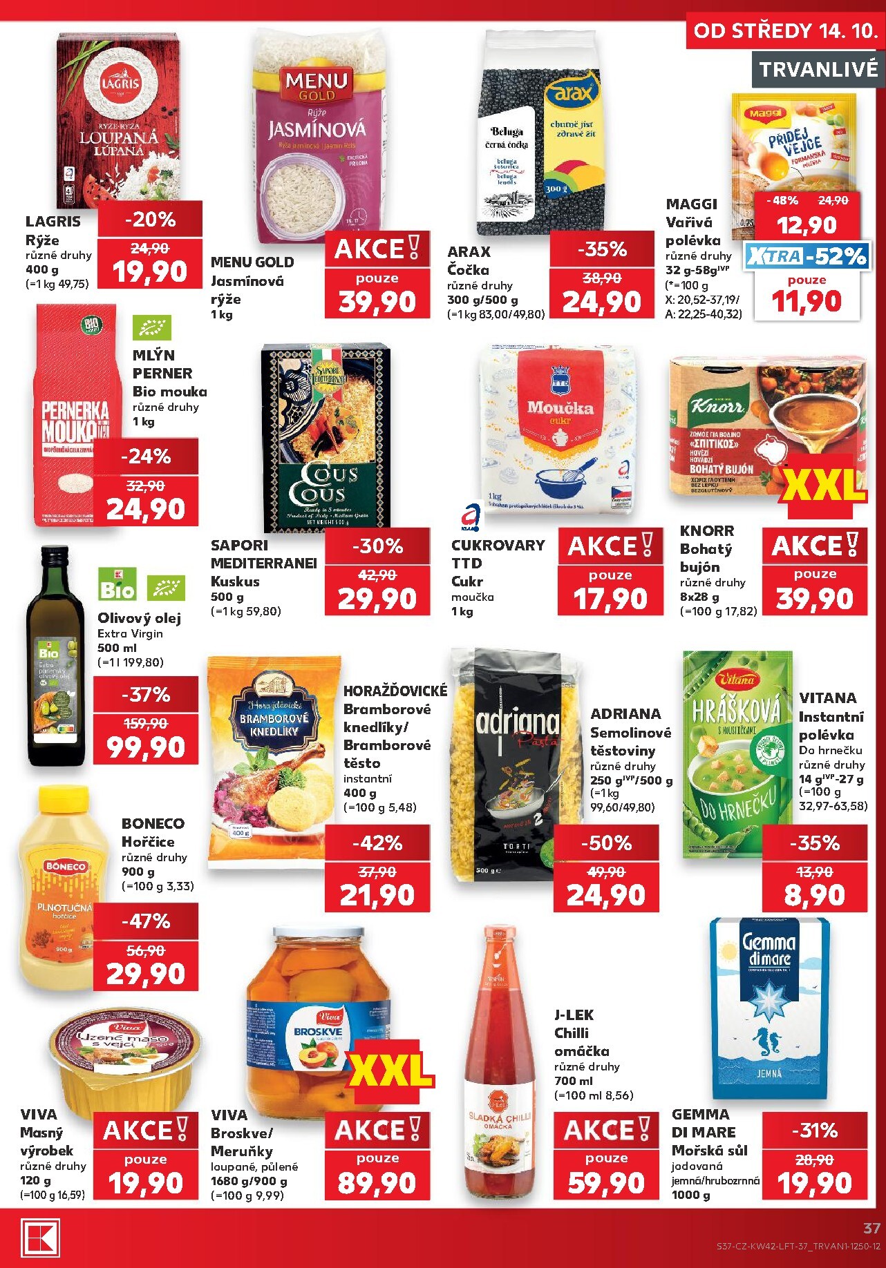 kaufland - Kaufland - Ostrava leták na příští týden od středy 14.10.2026 do úterý 20.10.2026 - page: 37