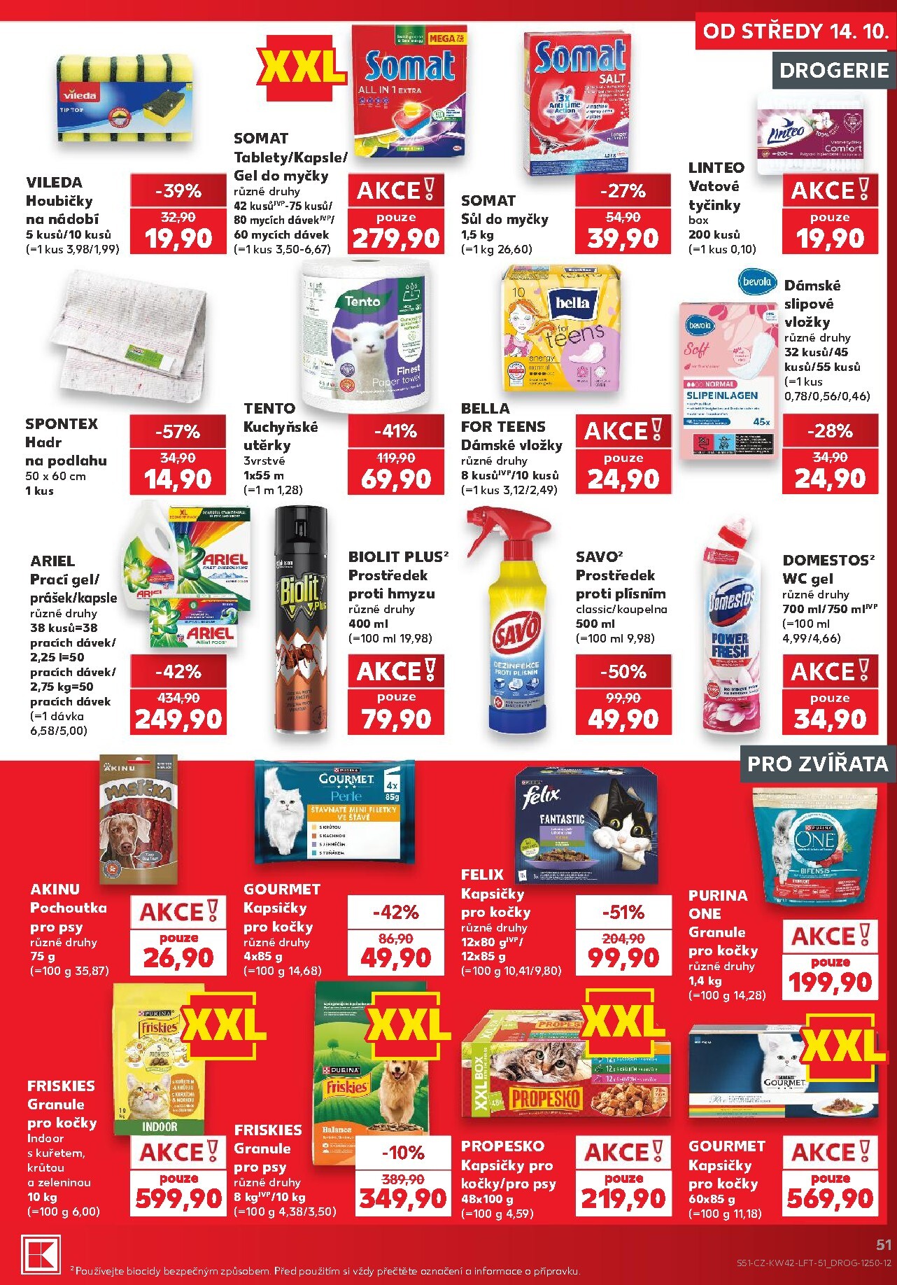 kaufland - Kaufland - Ostrava leták na příští týden od středy 14.10.2026 do úterý 20.10.2026 - page: 51