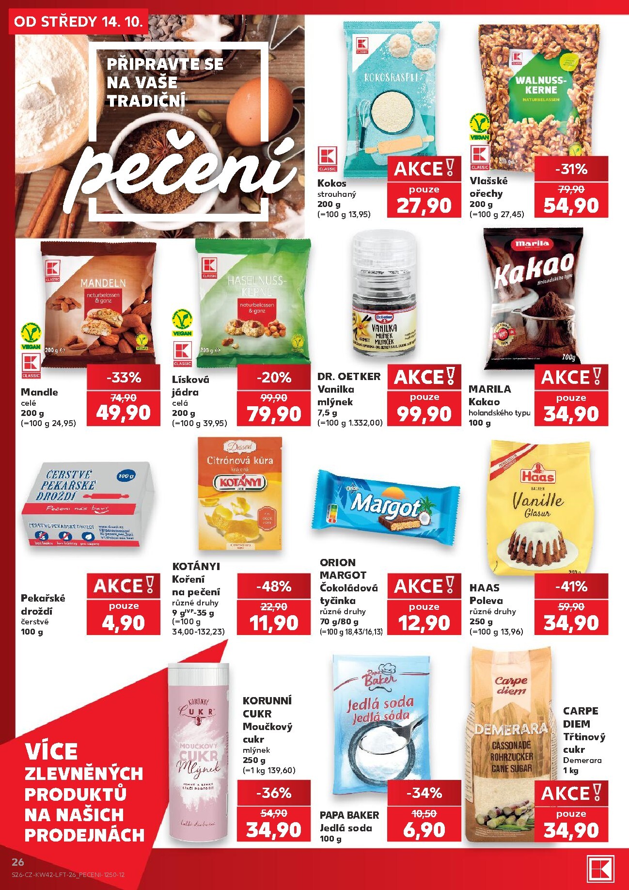 kaufland - Kaufland - Ostrava leták na příští týden od středy 14.10.2026 do úterý 20.10.2026 - page: 26