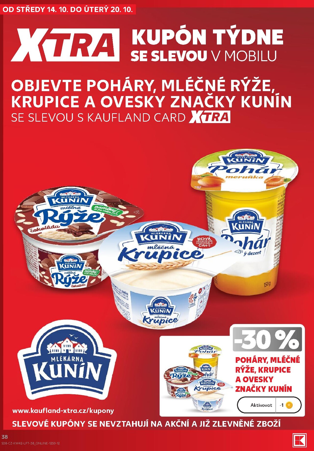 kaufland - Kaufland - Ostrava leták na příští týden od středy 14.10.2026 do úterý 20.10.2026 - page: 38
