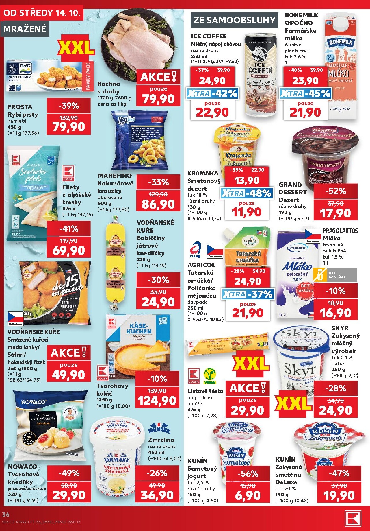 kaufland - Kaufland - Kolín leták na příští týden od středy 14.10.2026 do úterý 20.10.2026 - page: 36