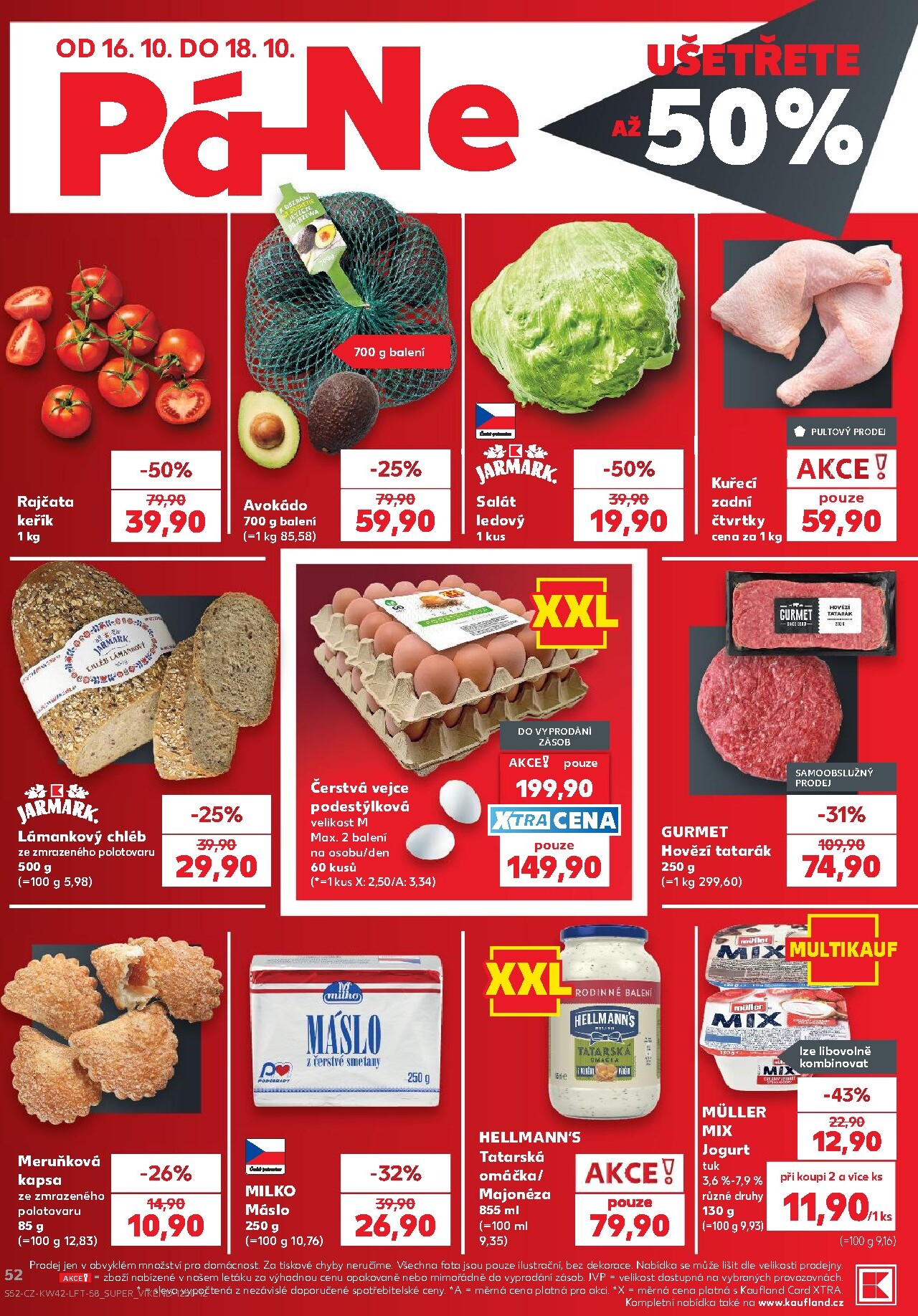 kaufland - Kaufland - Kolín leták na příští týden od středy 14.10.2026 do úterý 20.10.2026 - page: 52