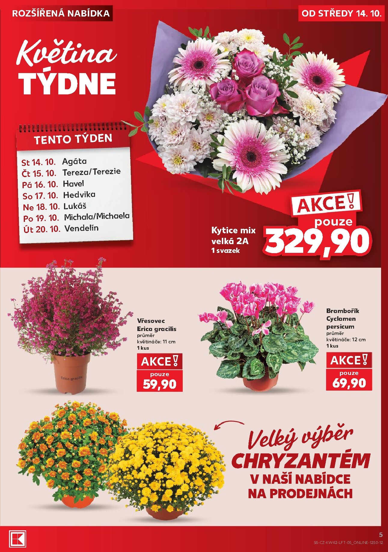 kaufland - Kaufland - Kolín leták na příští týden od středy 14.10.2026 do úterý 20.10.2026 - page: 5