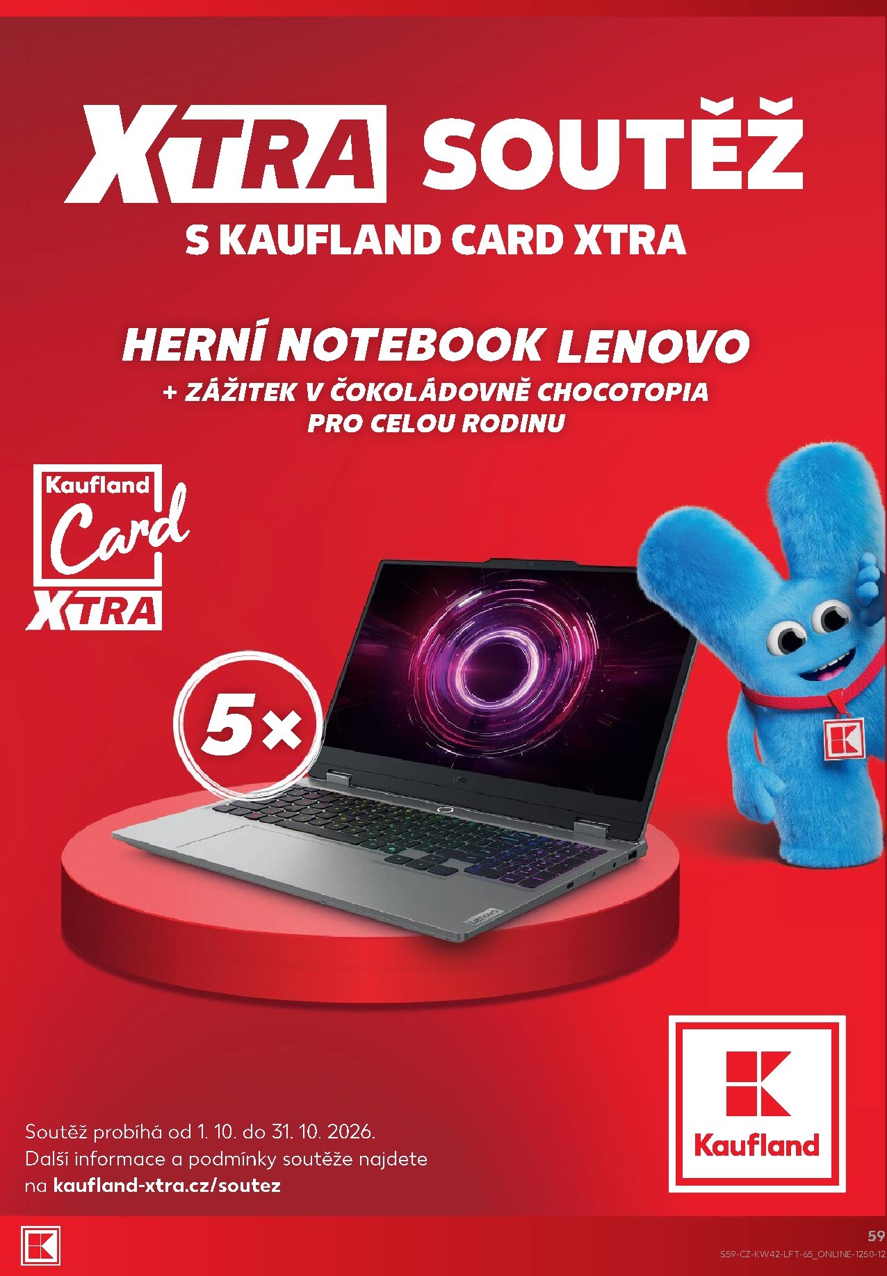 kaufland - Kaufland - Kolín leták na příští týden od středy 14.10.2026 do úterý 20.10.2026 - page: 59