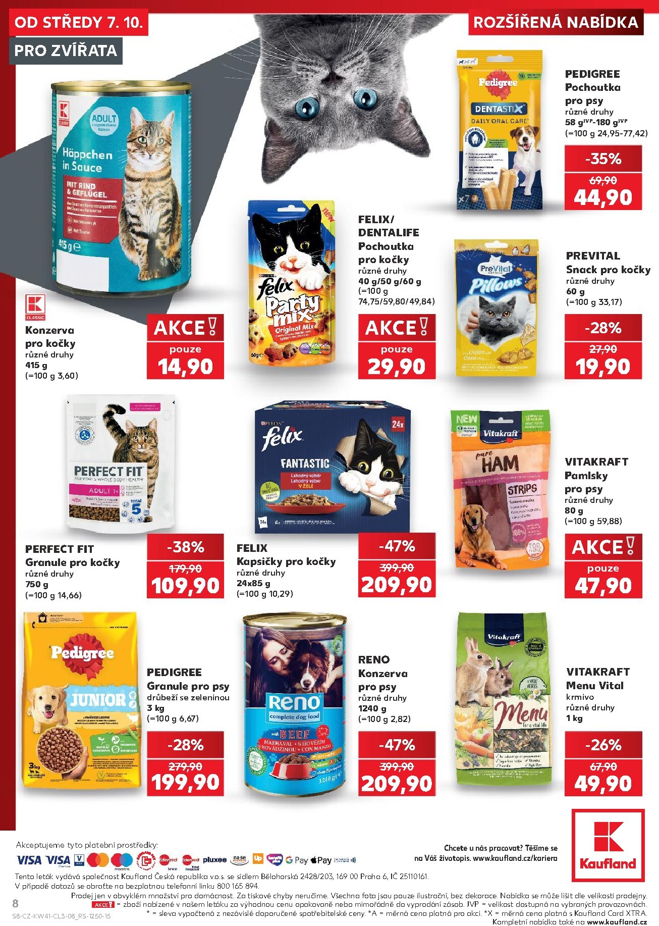 kaufland - Aktuální Kaufland - Kolín - Spotřební zboží leták platný od středy 07.10.2026 do úterý 03.11.2026 - page: 8