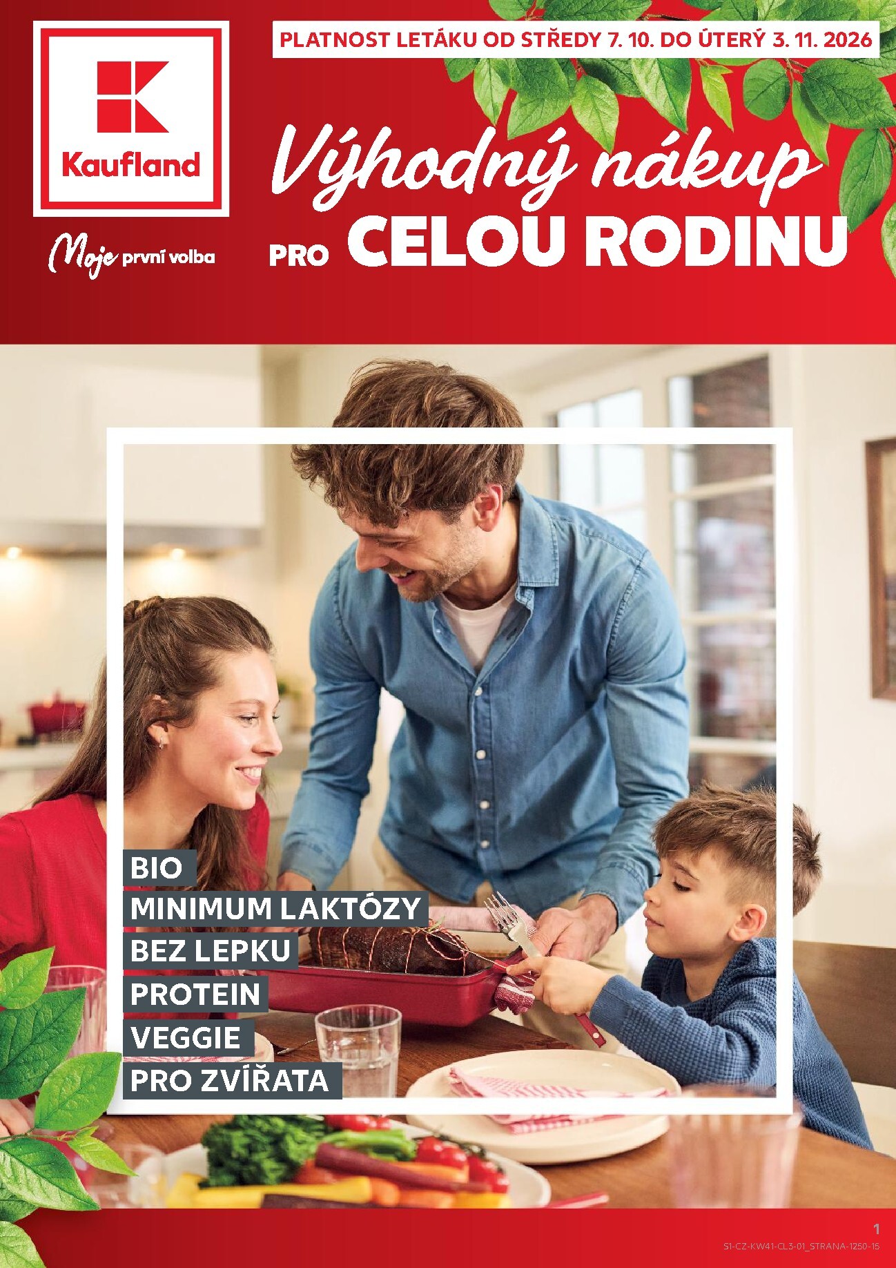 kaufland - Aktuální Kaufland - Kolín - Spotřební zboží leták platný od středy 07.10.2026 do úterý 03.11.2026