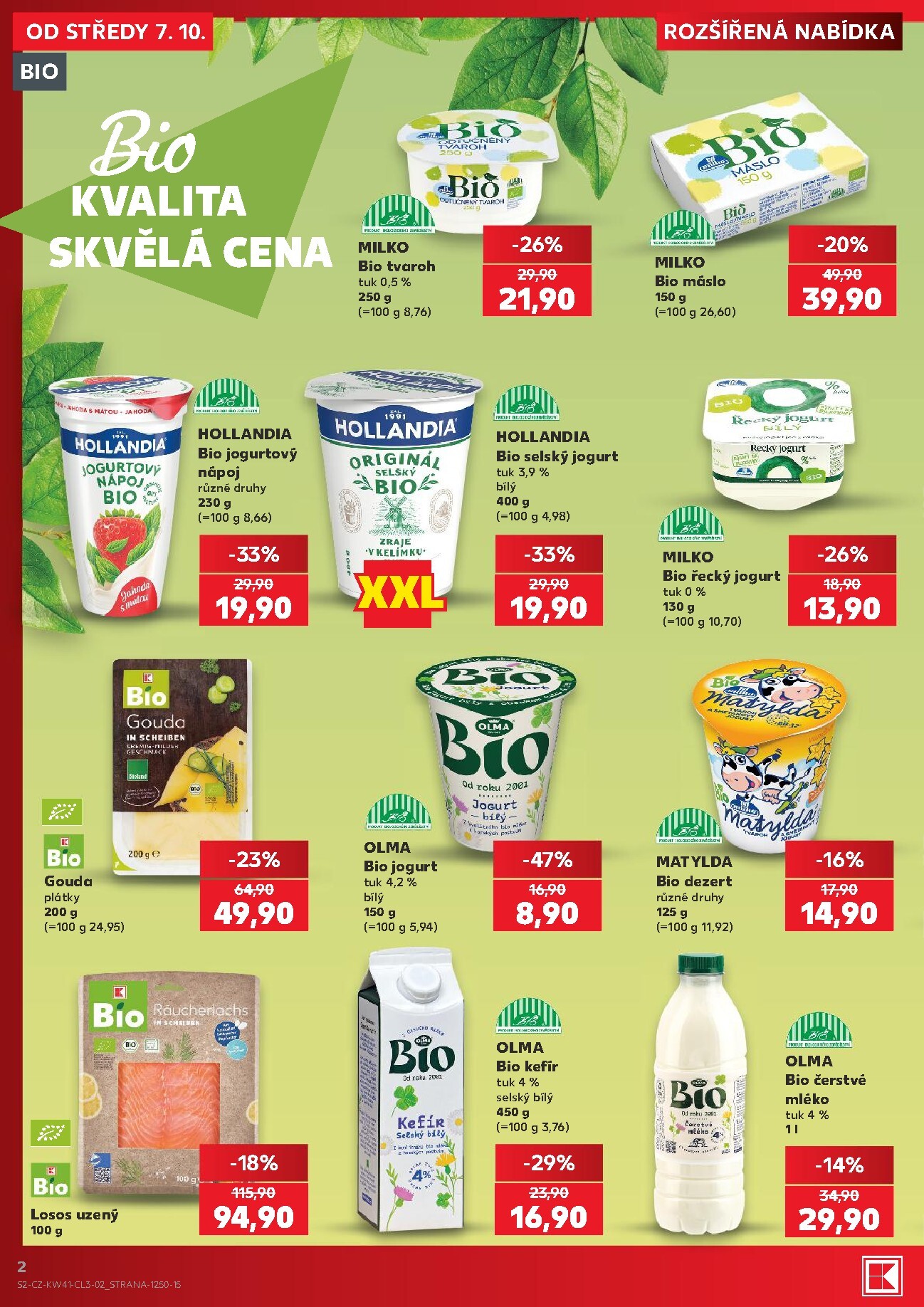 kaufland - Aktuální Kaufland - Kolín - Spotřební zboží leták platný od středy 07.10.2026 do úterý 03.11.2026 - page: 2