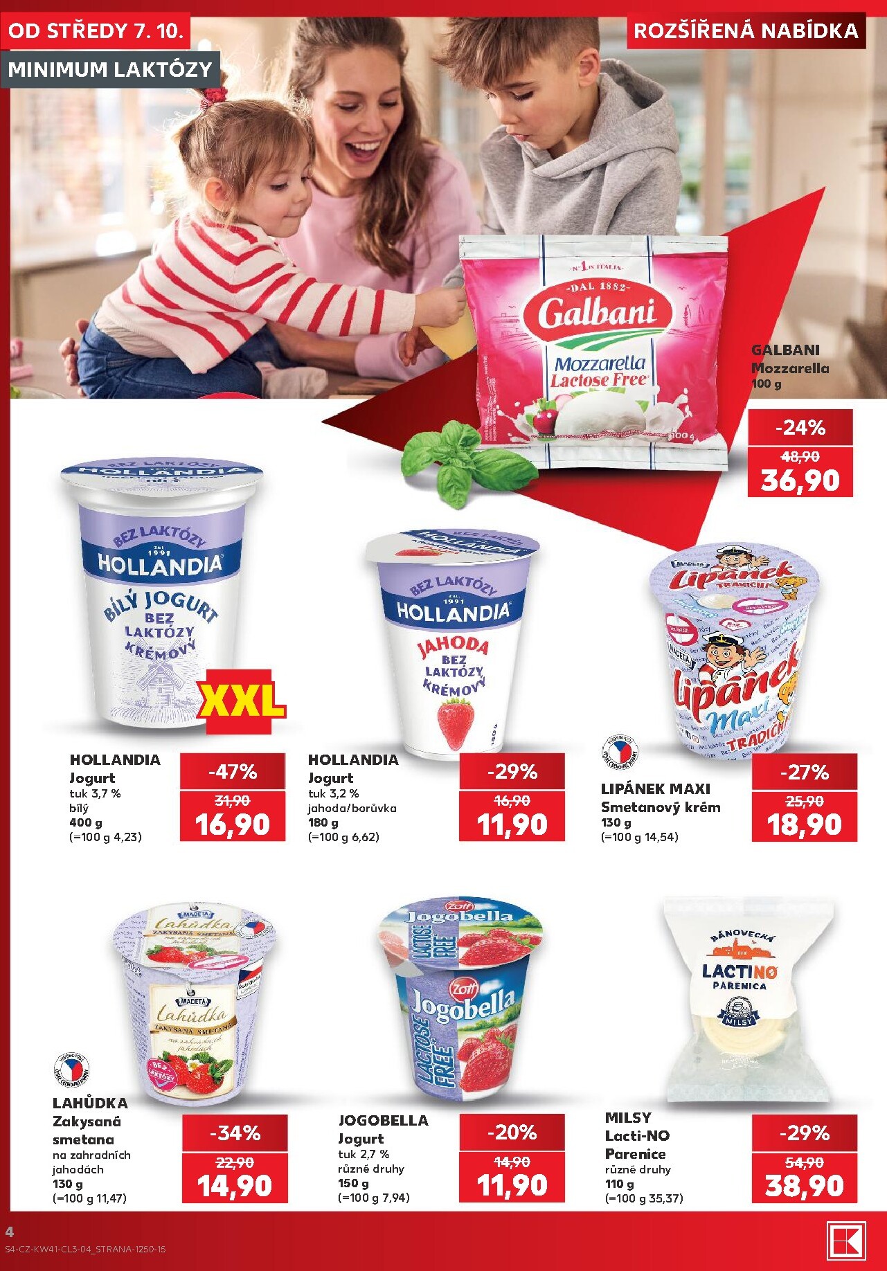kaufland - Aktuální Kaufland - Kolín - Spotřební zboží leták platný od středy 07.10.2026 do úterý 03.11.2026 - page: 4