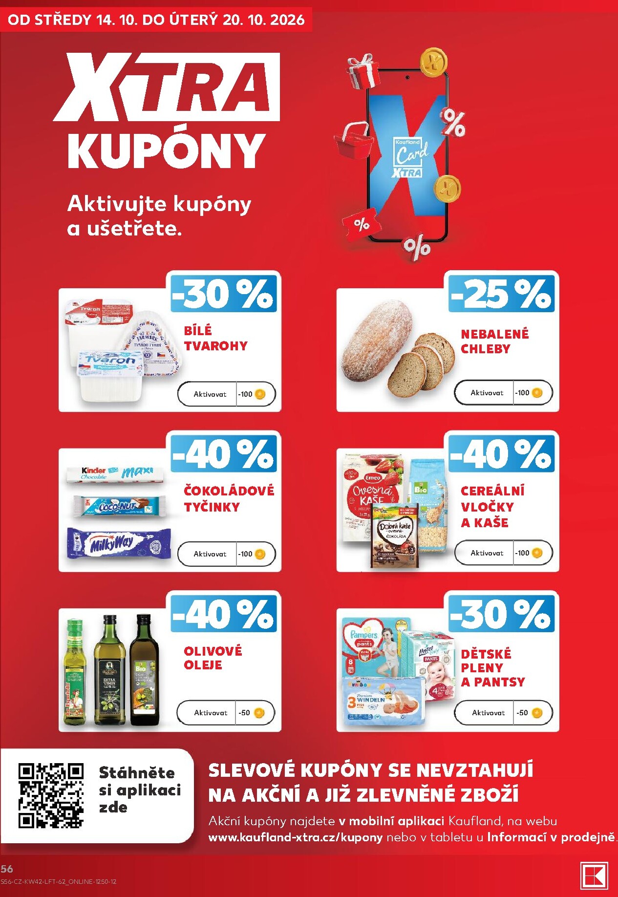kaufland - Kaufland - Praha 4 leták na příští týden od středy 14.10.2026 do úterý 20.10.2026 - page: 56