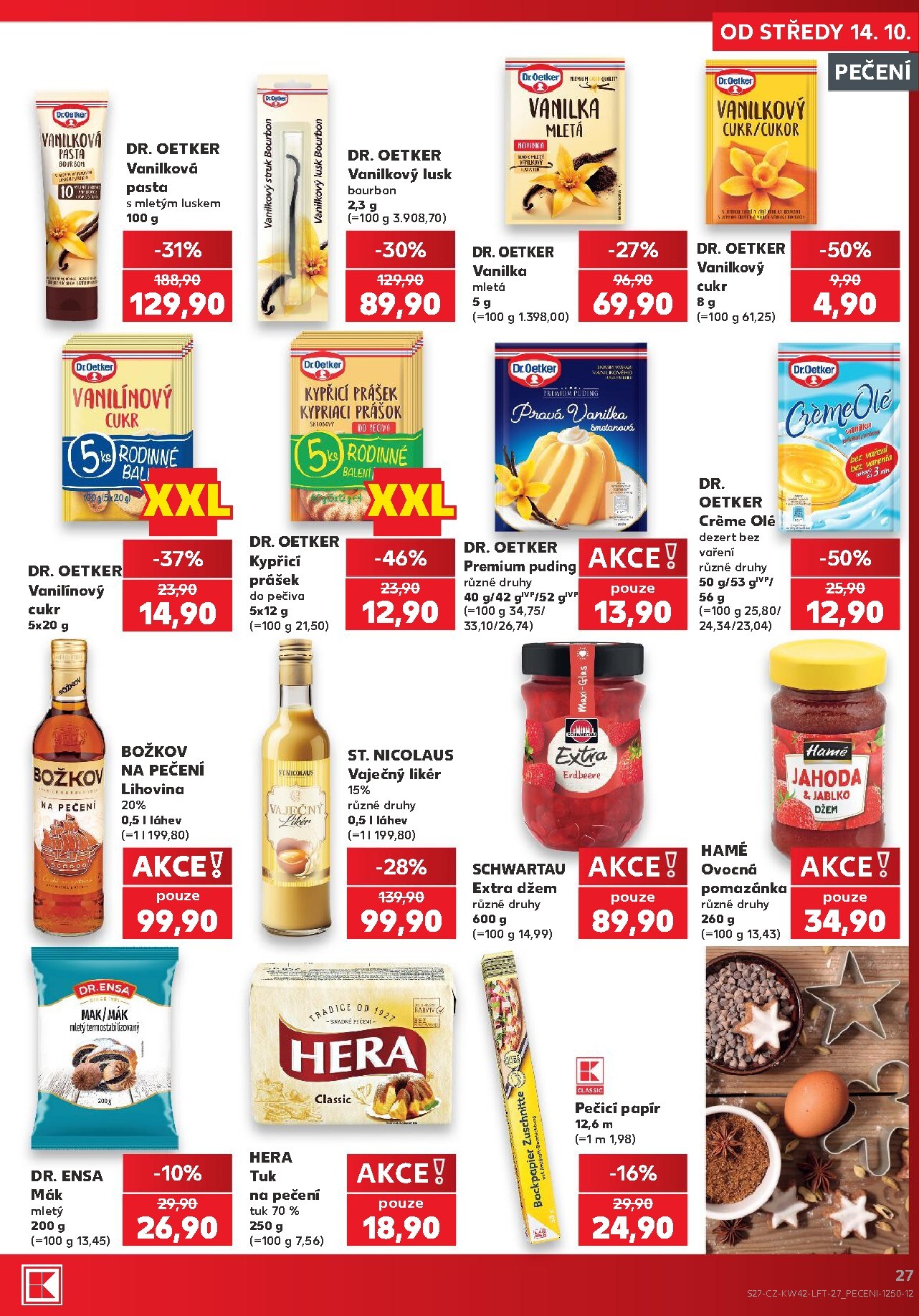 kaufland - Kaufland - Praha 4 leták na příští týden od středy 14.10.2026 do úterý 20.10.2026 - page: 27