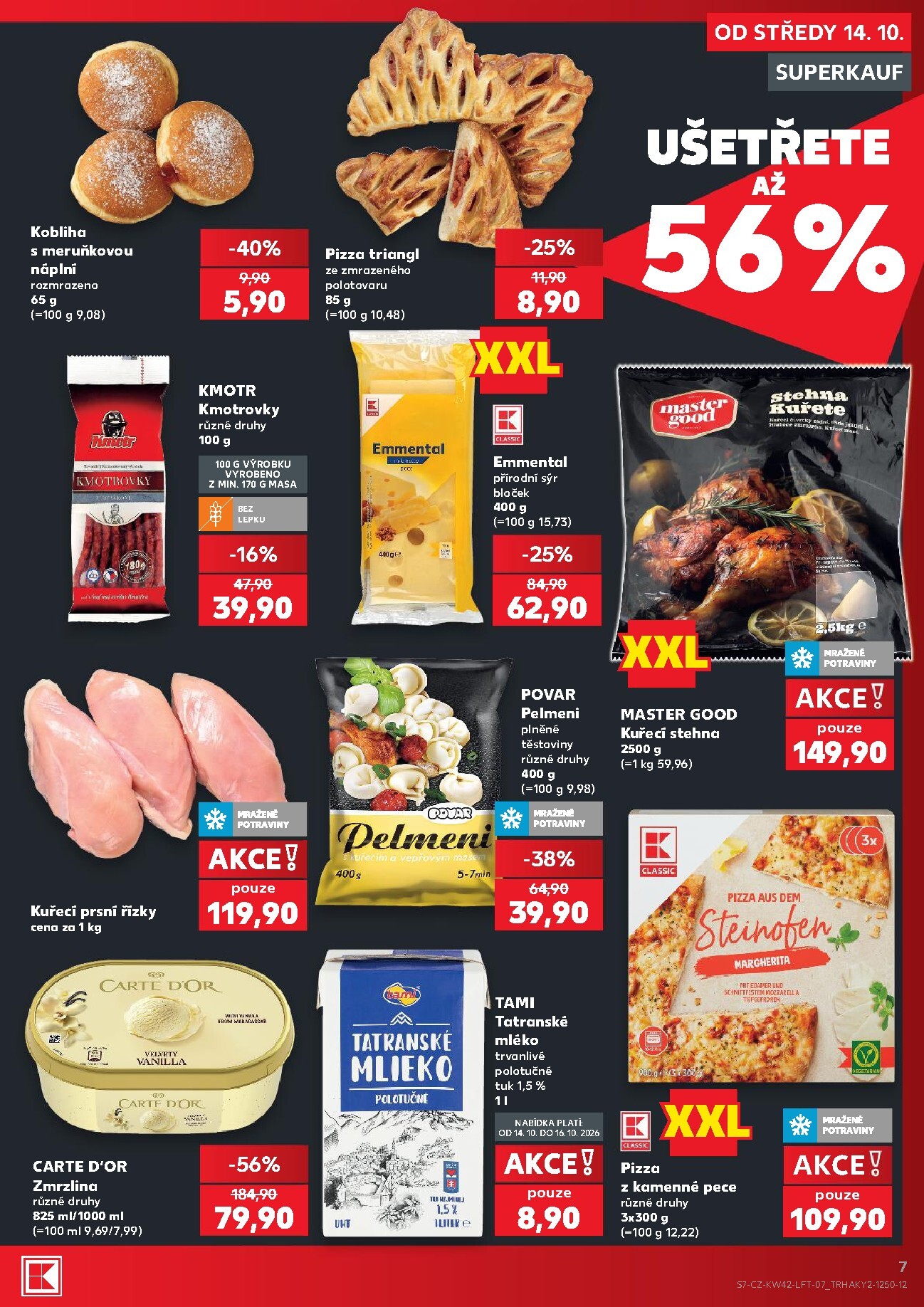 kaufland - Kaufland - Praha 4 leták na příští týden od středy 14.10.2026 do úterý 20.10.2026 - page: 7