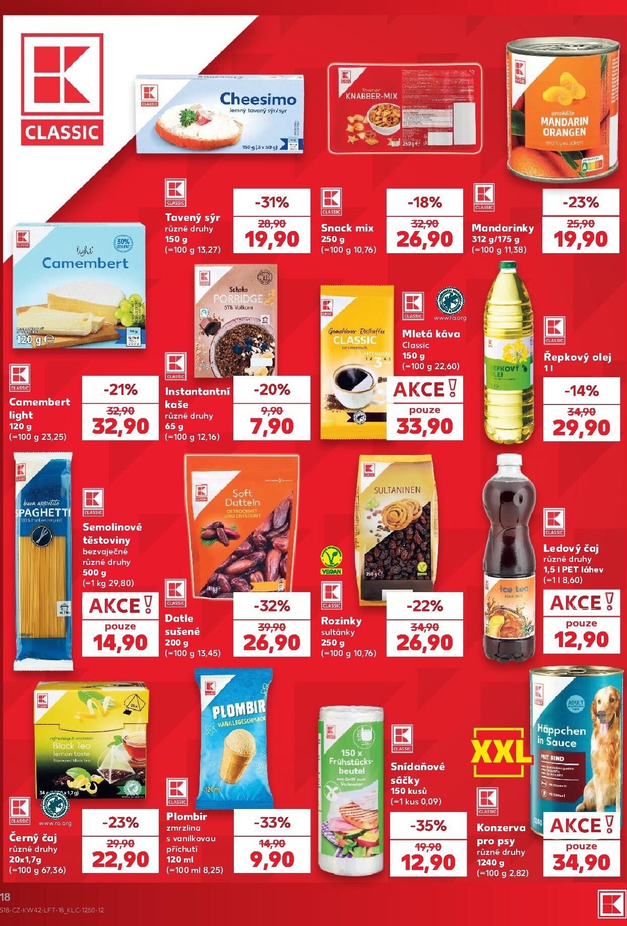 kaufland - Kaufland - Brno leták na příští týden od středy 14.10.2026 do úterý 20.10.2026 - page: 18