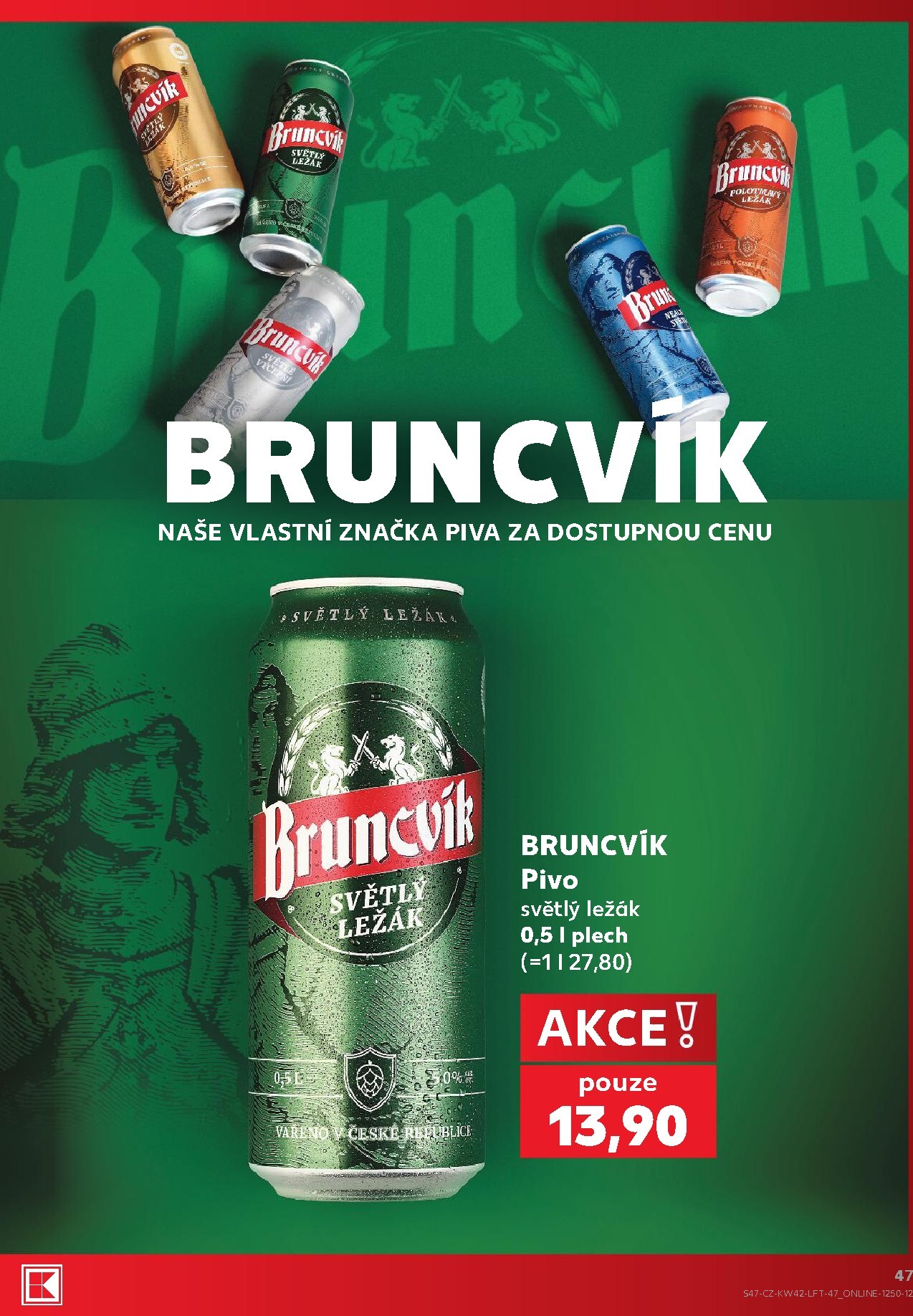 kaufland - Kaufland - Brno leták na příští týden od středy 14.10.2026 do úterý 20.10.2026 - page: 47