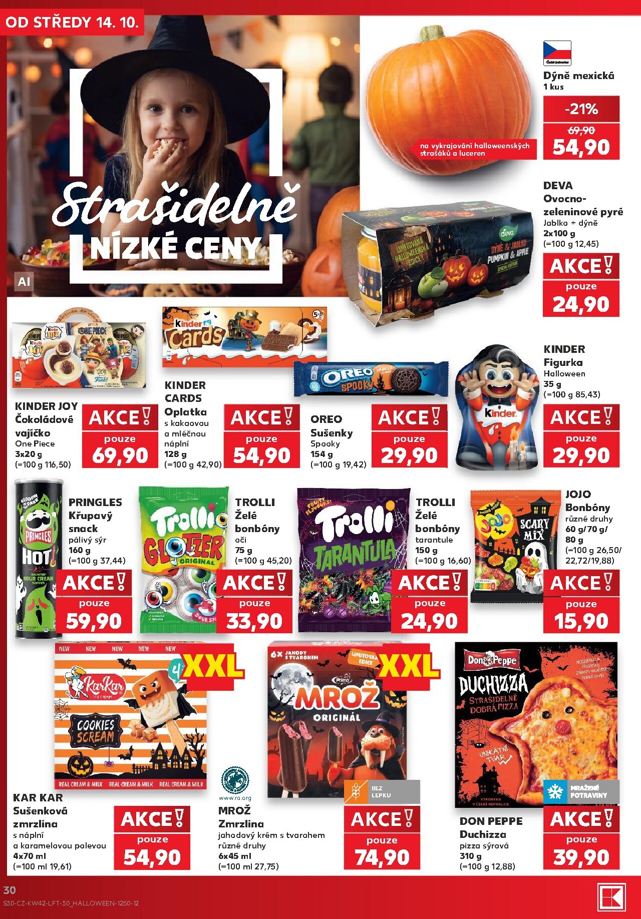 kaufland - Kaufland - Brno leták na příští týden od středy 14.10.2026 do úterý 20.10.2026 - page: 30