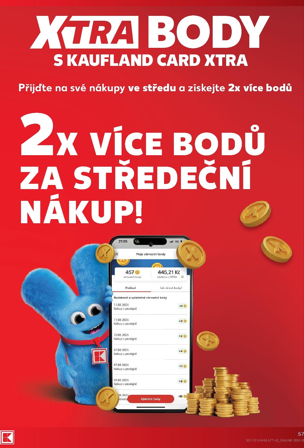 kaufland - Kaufland - Brno leták na příští týden od středy 14.10.2026 do úterý 20.10.2026 - page: 57
