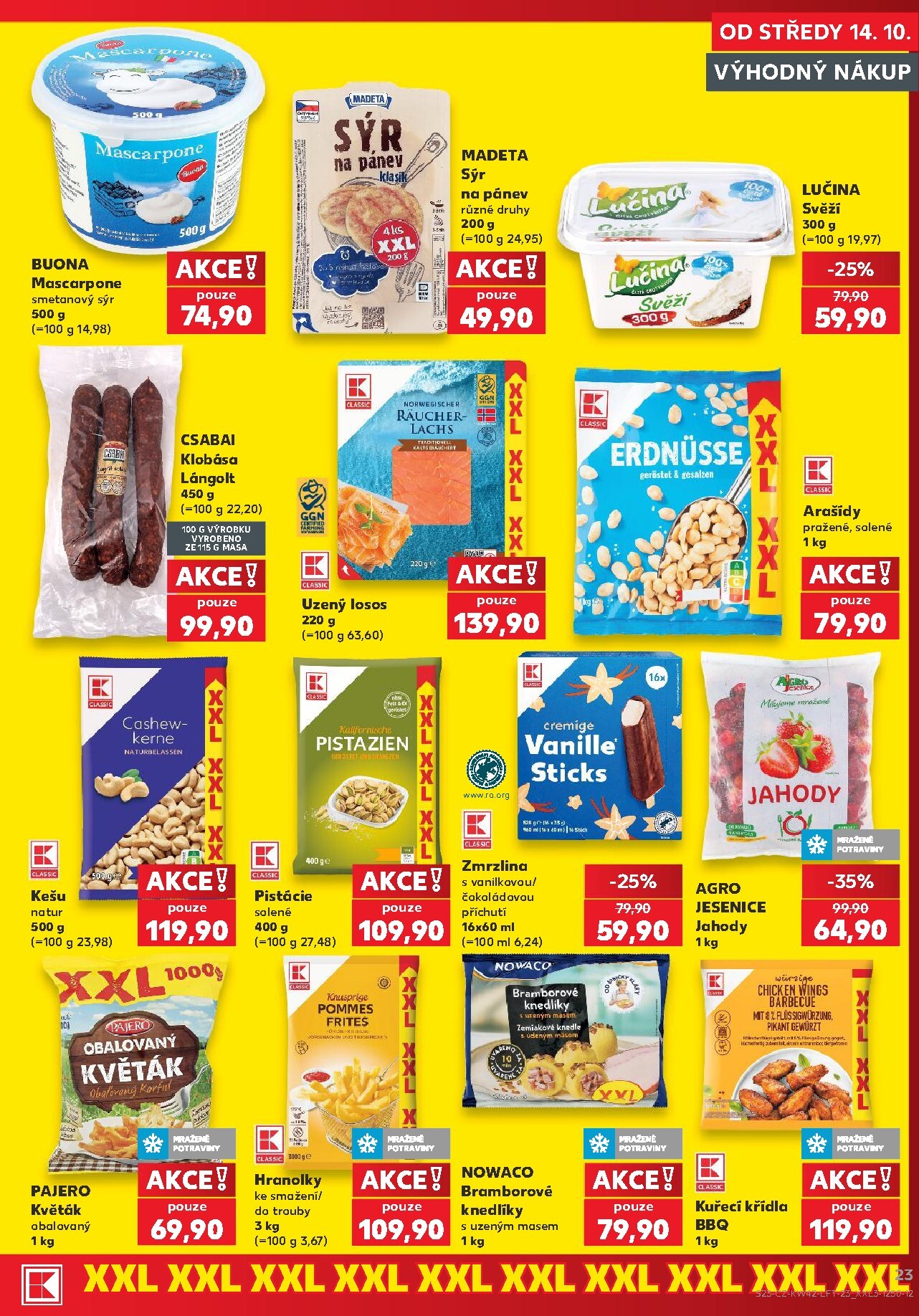 kaufland - Kaufland - Brno leták na příští týden od středy 14.10.2026 do úterý 20.10.2026 - page: 23