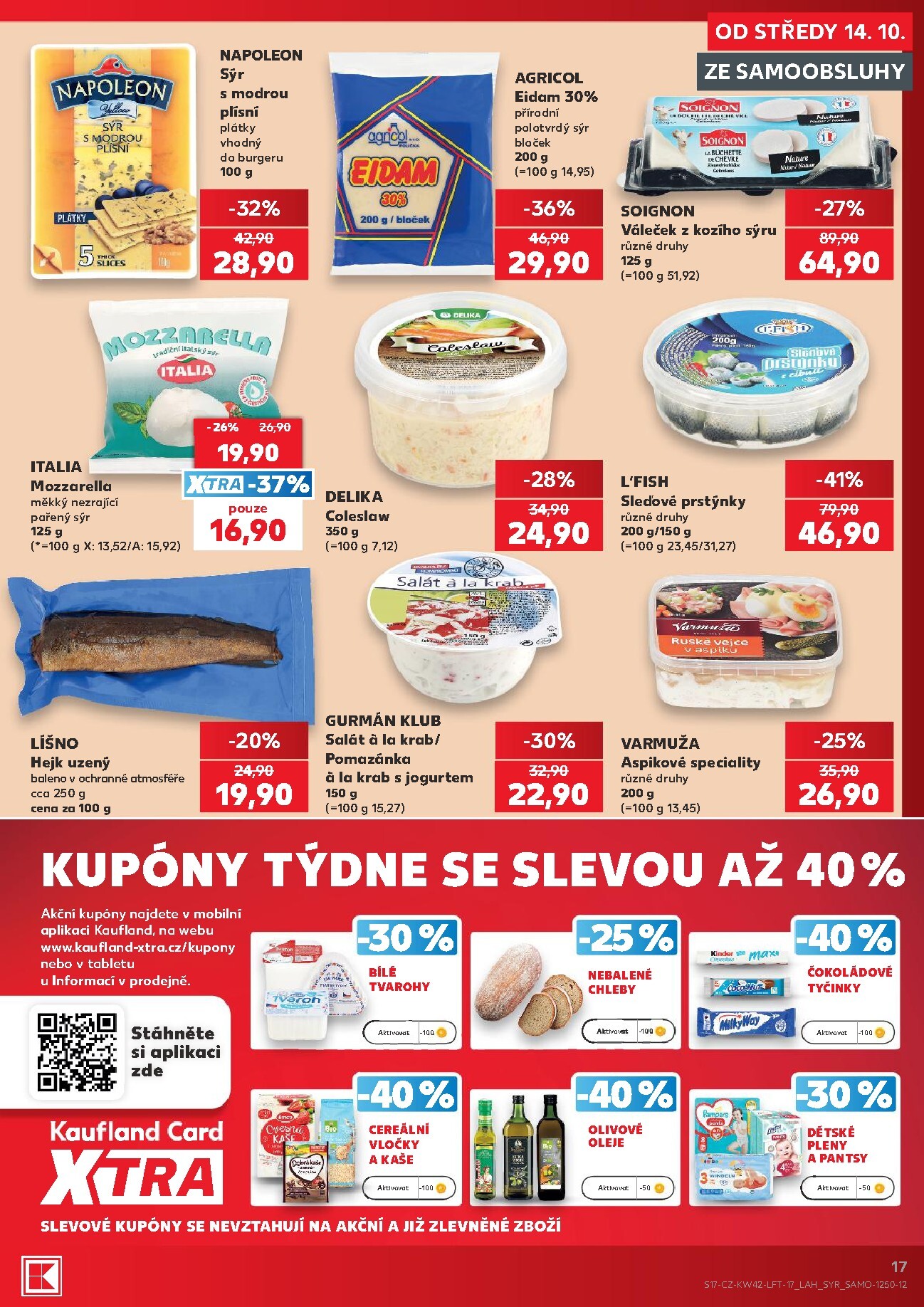 kaufland - Kaufland - Brno leták na příští týden od středy 14.10.2026 do úterý 20.10.2026 - page: 17
