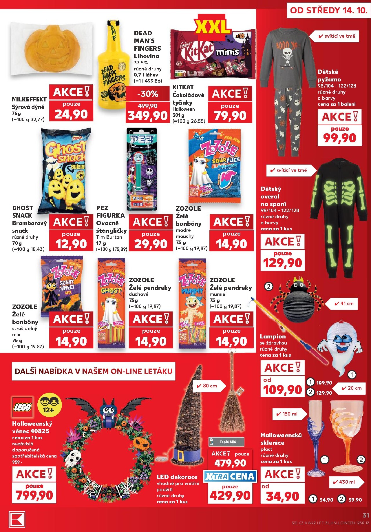 kaufland - Kaufland - Brno leták na příští týden od středy 14.10.2026 do úterý 20.10.2026 - page: 31