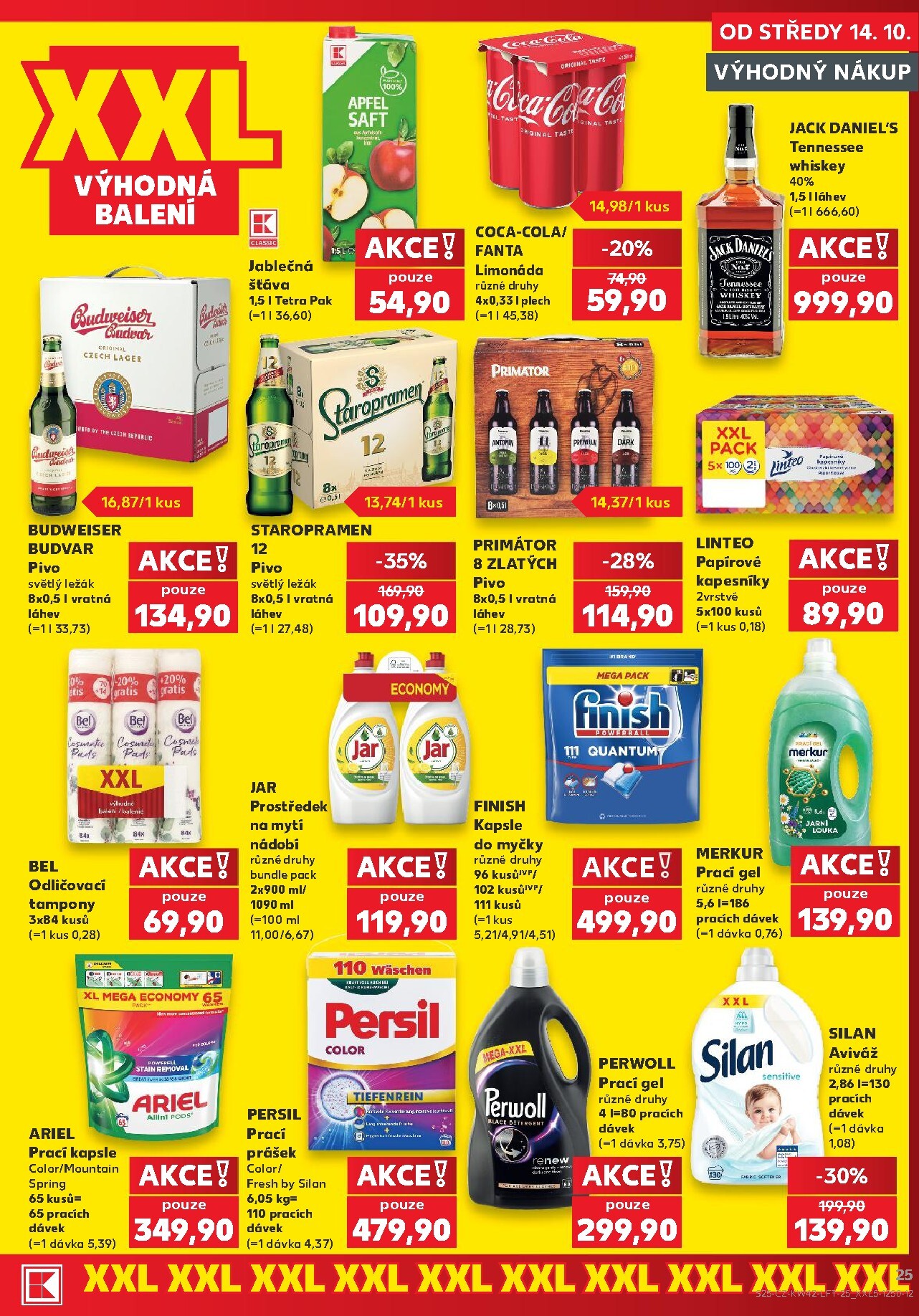 kaufland - Kaufland - Brno leták na příští týden od středy 14.10.2026 do úterý 20.10.2026 - page: 25