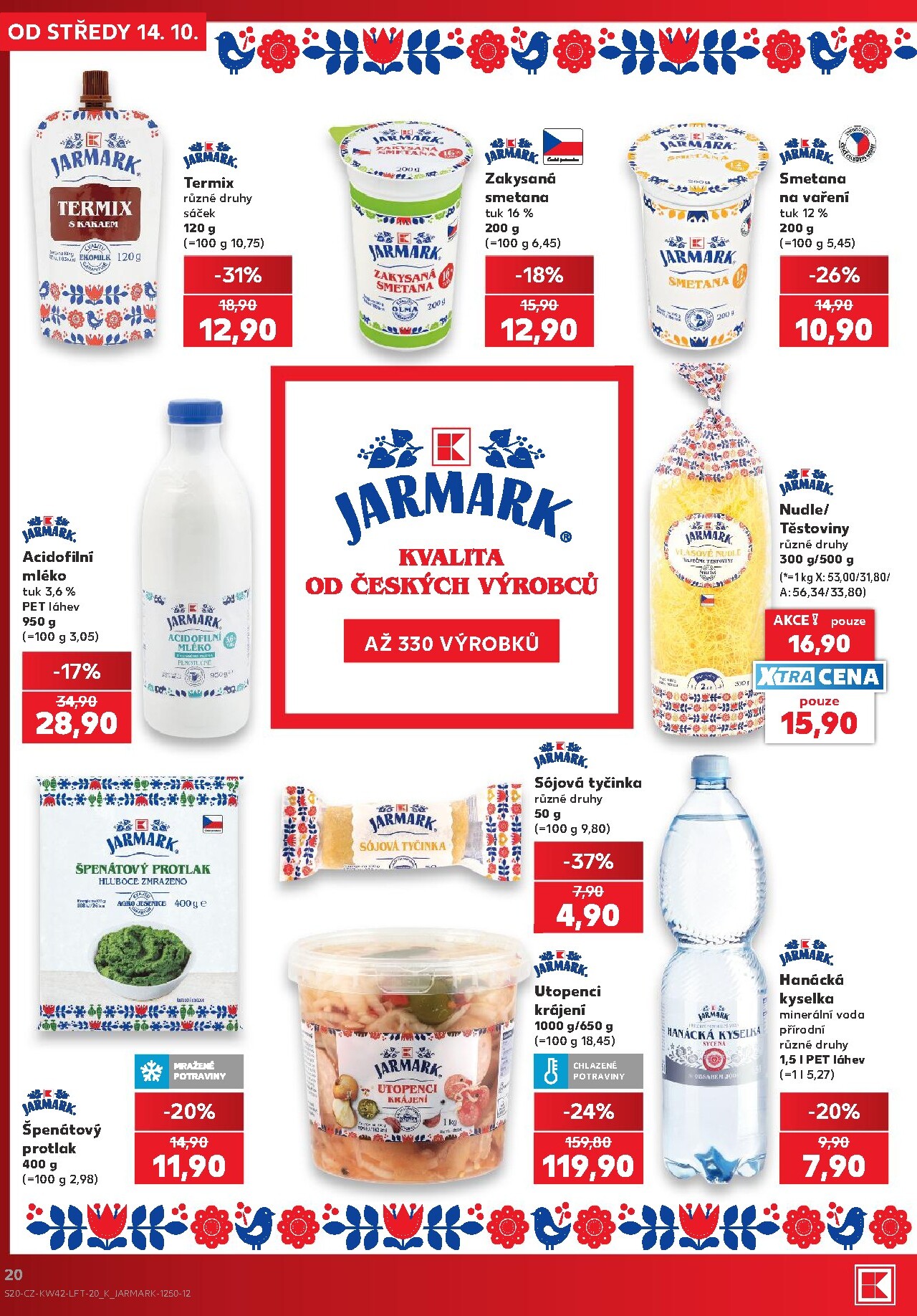 kaufland - Kaufland - Brno leták na příští týden od středy 14.10.2026 do úterý 20.10.2026 - page: 20