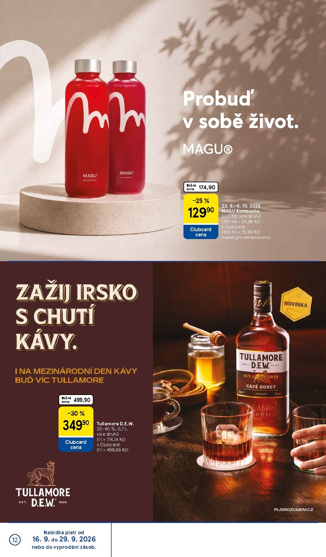 tesco - Budoucí Tesco leták platný od středy 23.09.2026 do úterý 29.09.2026 - page: 12