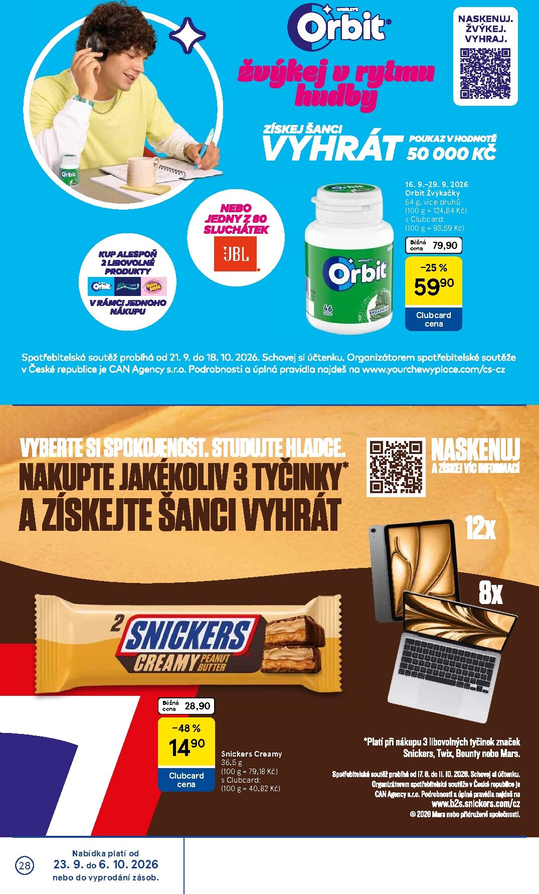 tesco - Aktuální Tesco leták platný od středy 23.09.2026 do úterý 29.09.2026 - page: 28