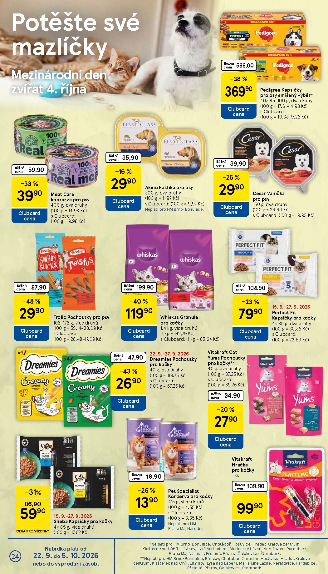 tesco - Aktuální Tesco leták platný od středy 23.09.2026 do úterý 29.09.2026 - page: 24