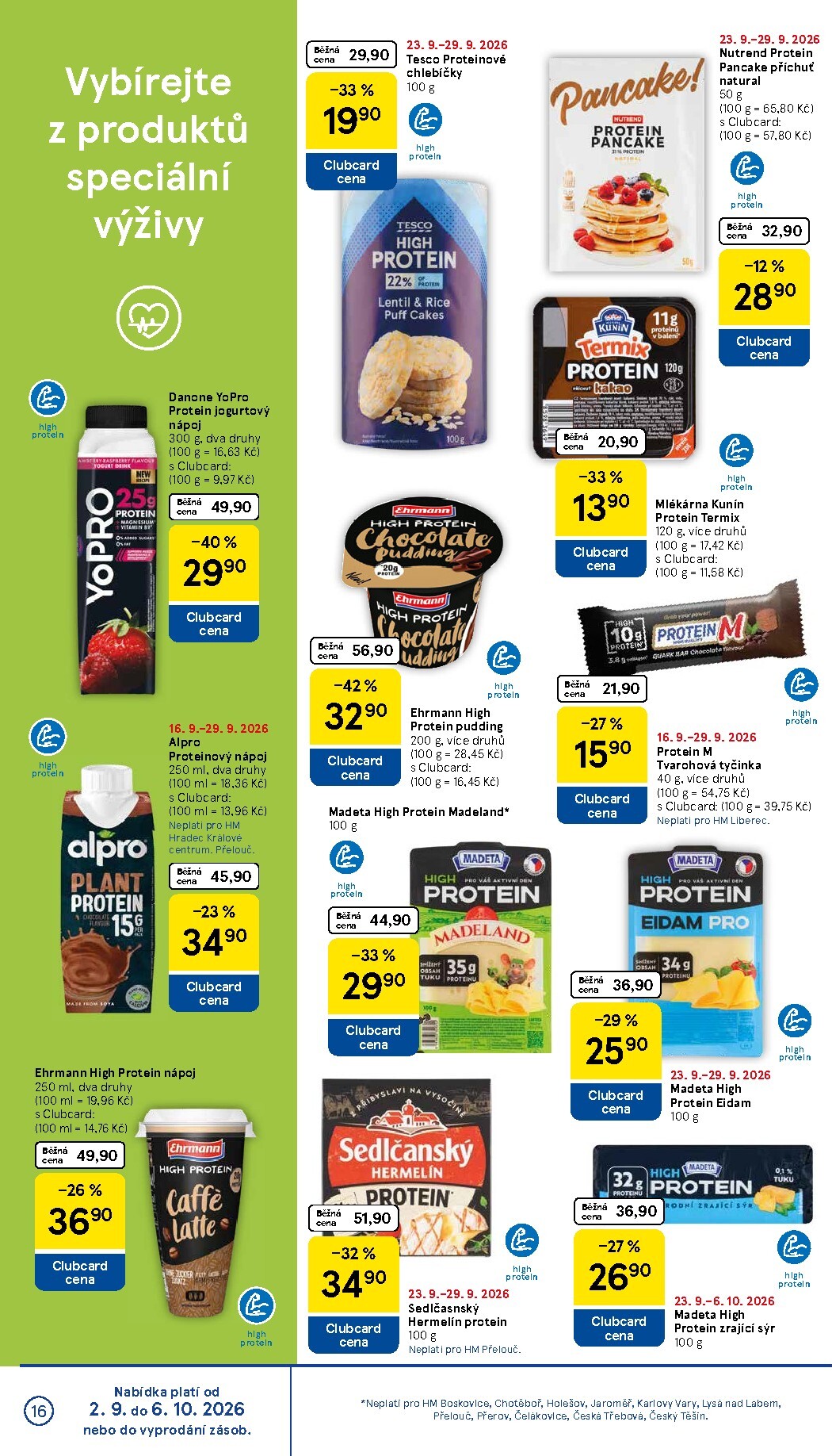 tesco - Aktuální Tesco leták platný od středy 23.09.2026 do úterý 29.09.2026 - page: 16