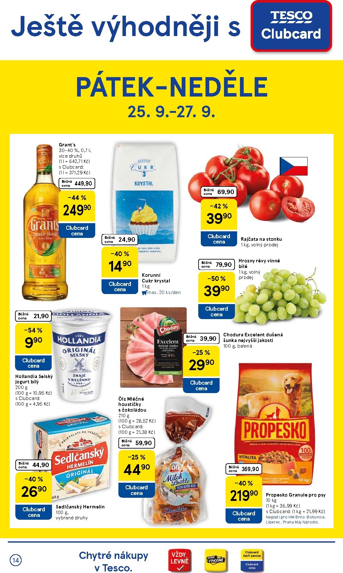 tesco - Aktuální Tesco leták platný od středy 23.09.2026 do úterý 29.09.2026 - page: 14