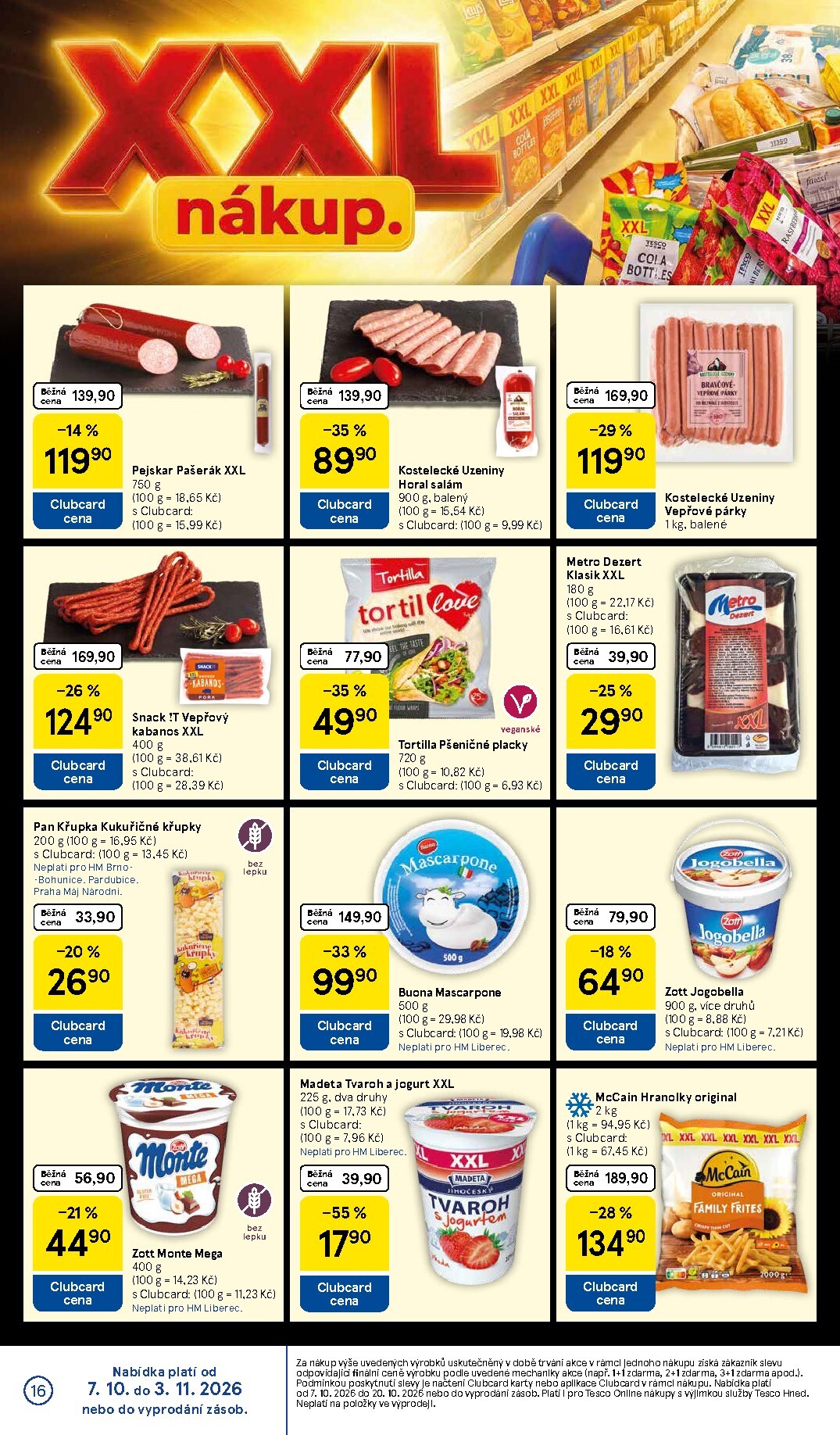 tesco - Budoucí Tesco leták platný od středy 07.10.2026 do úterý 13.10.2026 - page: 16