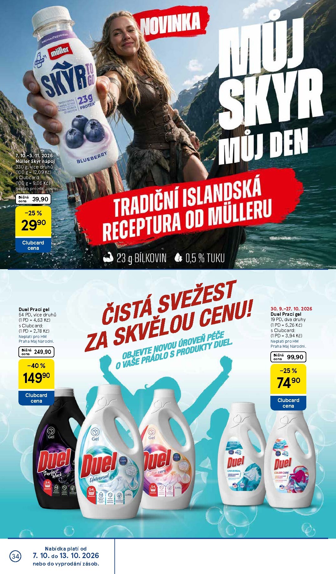 tesco - Budoucí Tesco leták platný od středy 07.10.2026 do úterý 13.10.2026 - page: 34