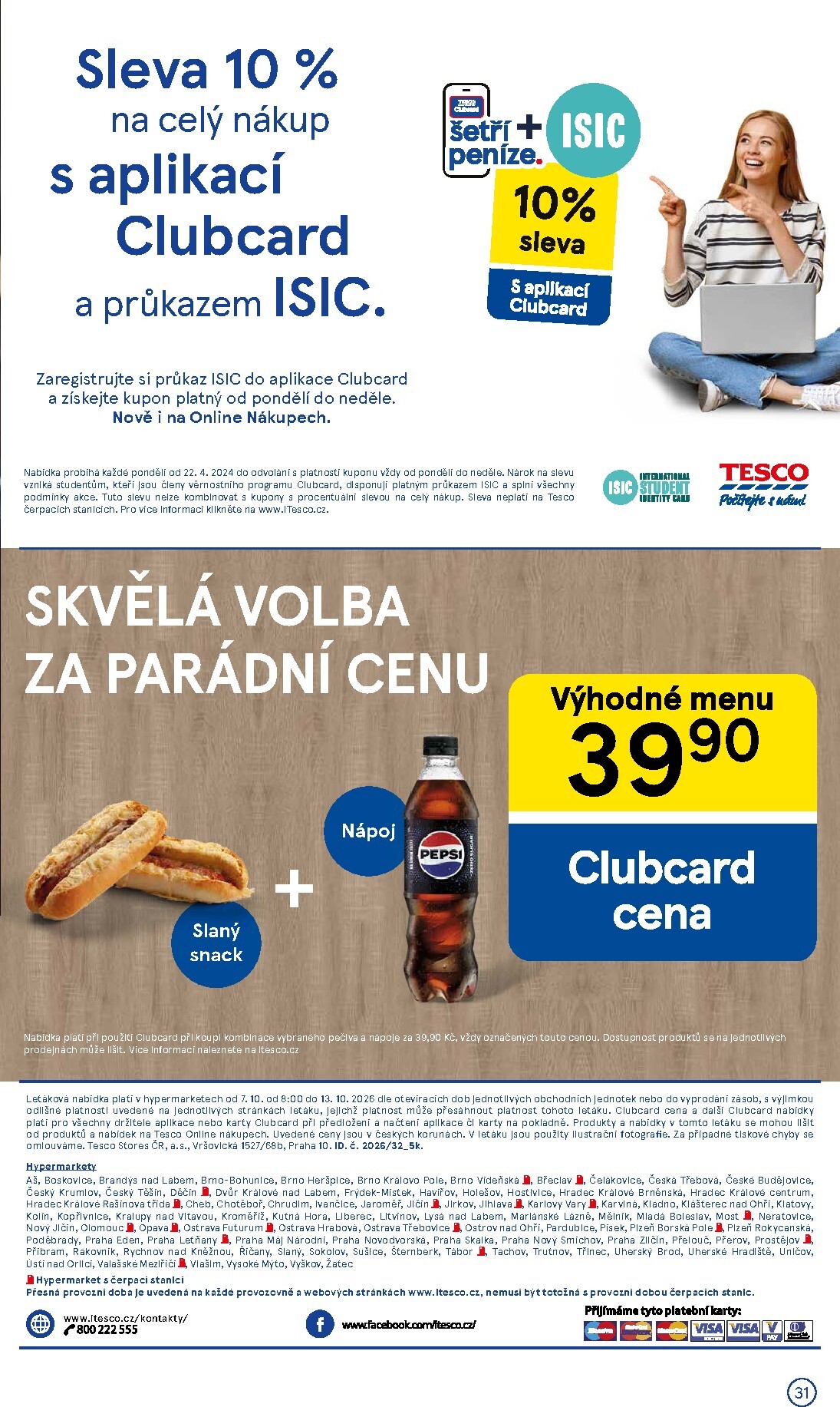 tesco - Budoucí Tesco leták platný od středy 07.10.2026 do úterý 13.10.2026 - page: 31