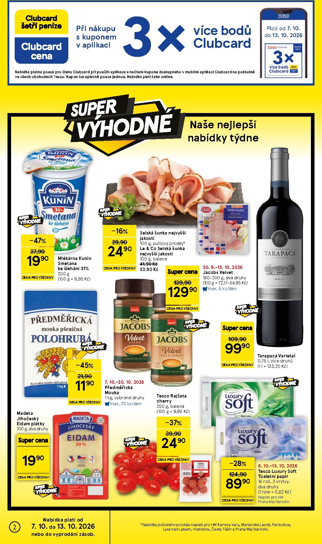 tesco - Budoucí Tesco leták platný od středy 07.10.2026 do úterý 13.10.2026 - page: 2