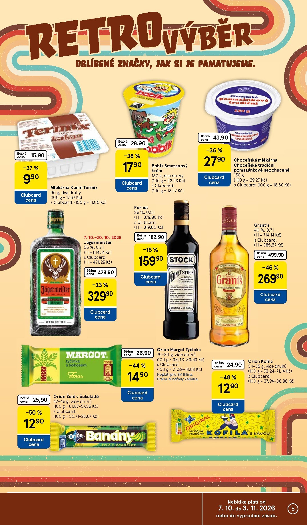 tesco - Budoucí Tesco supermarket leták platný od středy 14.10.2026 do úterý 20.10.2026 - page: 5