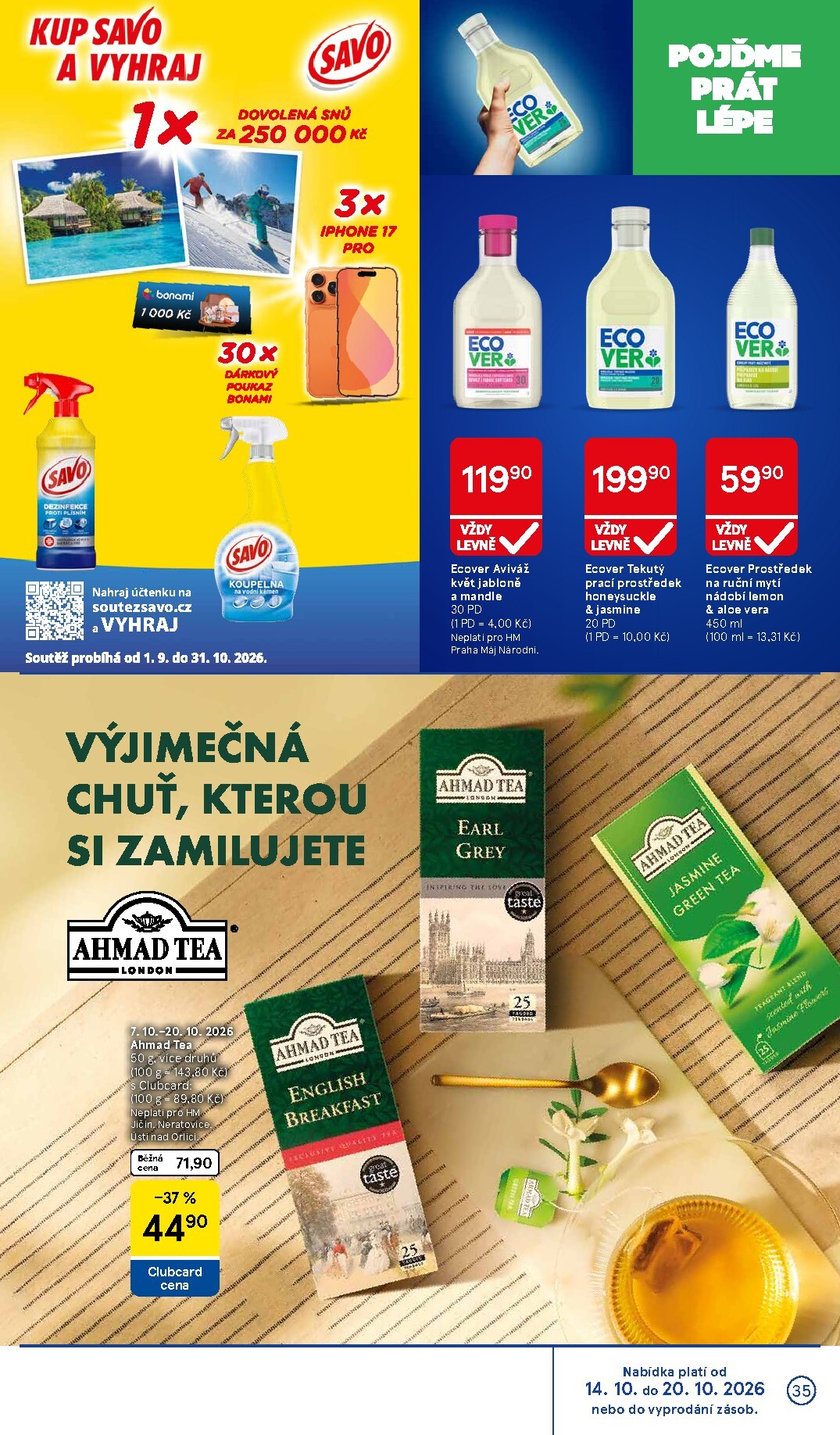 tesco - Budoucí Tesco leták platný od středy 14.10.2026 do úterý 20.10.2026 - page: 35