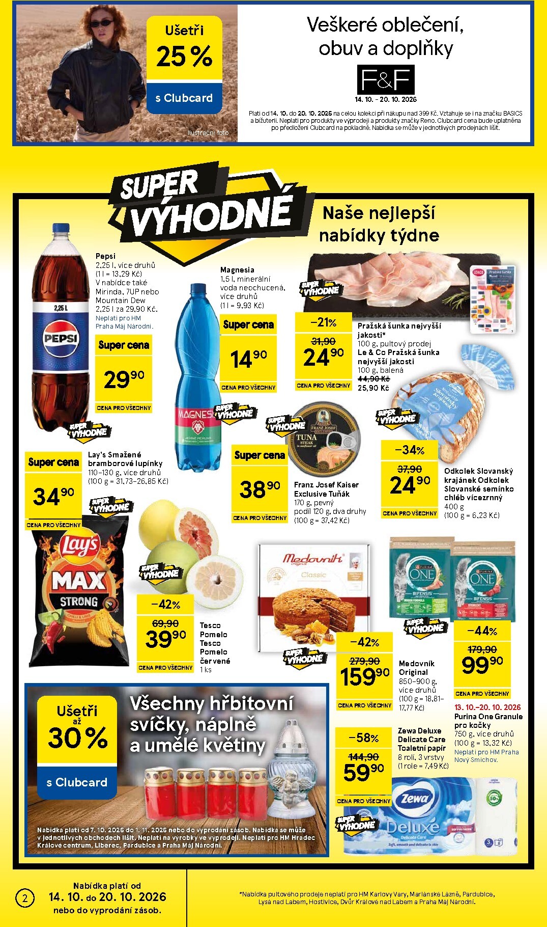 tesco - Budoucí Tesco leták platný od středy 14.10.2026 do úterý 20.10.2026 - page: 2