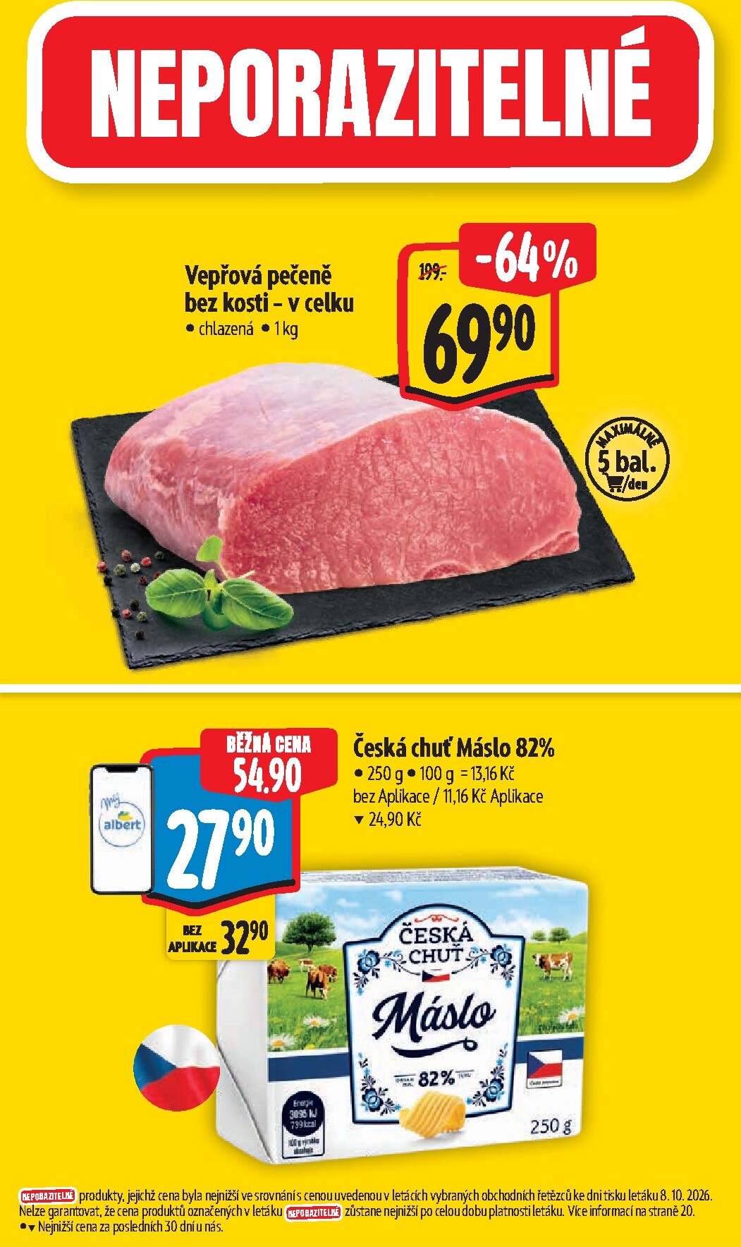 albert - Budoucí Albert Supermarket leták platný od středy 14.10.2026 do úterý 20.10.2026 - page: 2