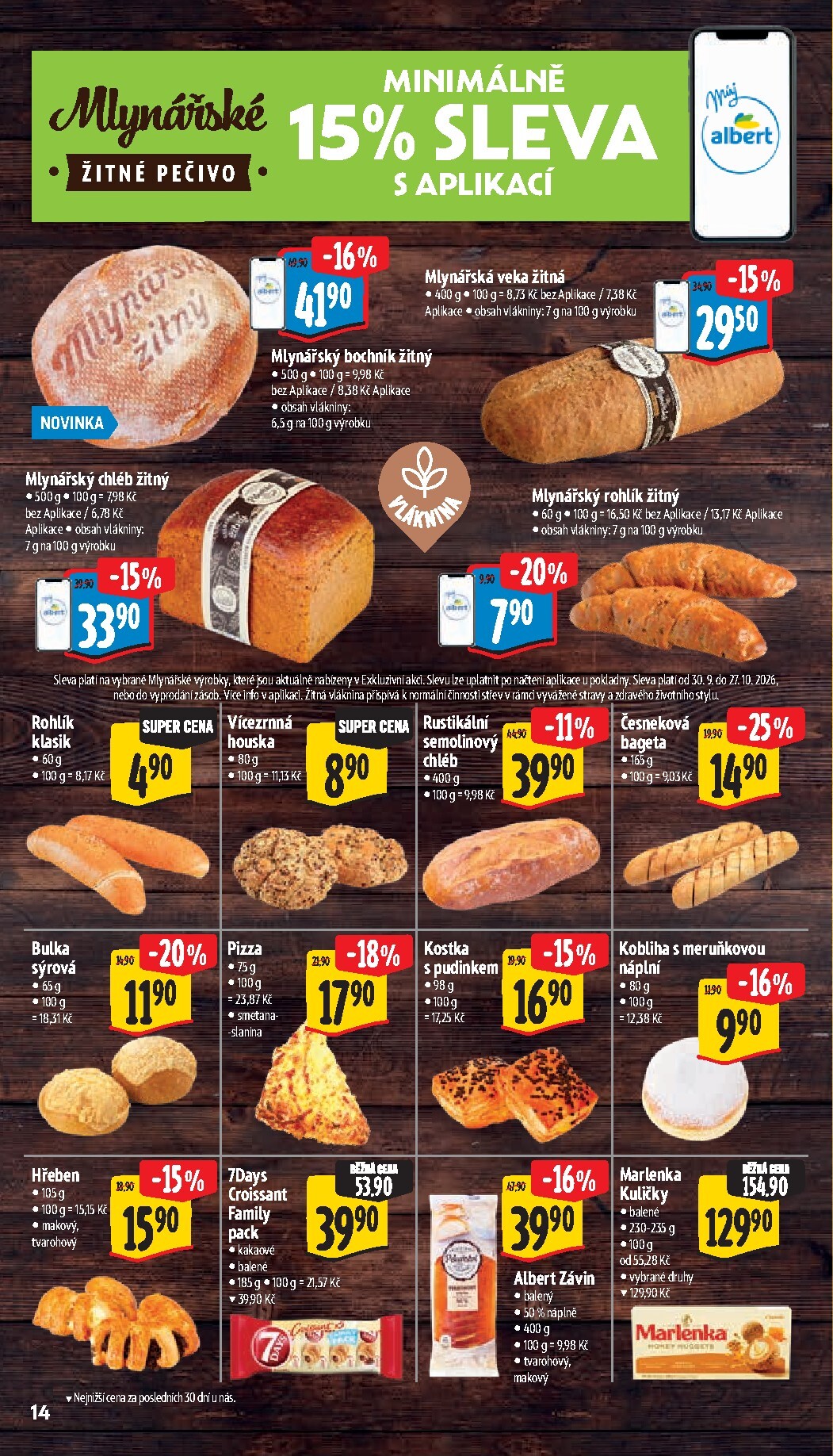 albert - Budoucí Albert Hypermarket leták platný od středy 14.10.2026 do úterý 20.10.2026 - page: 22