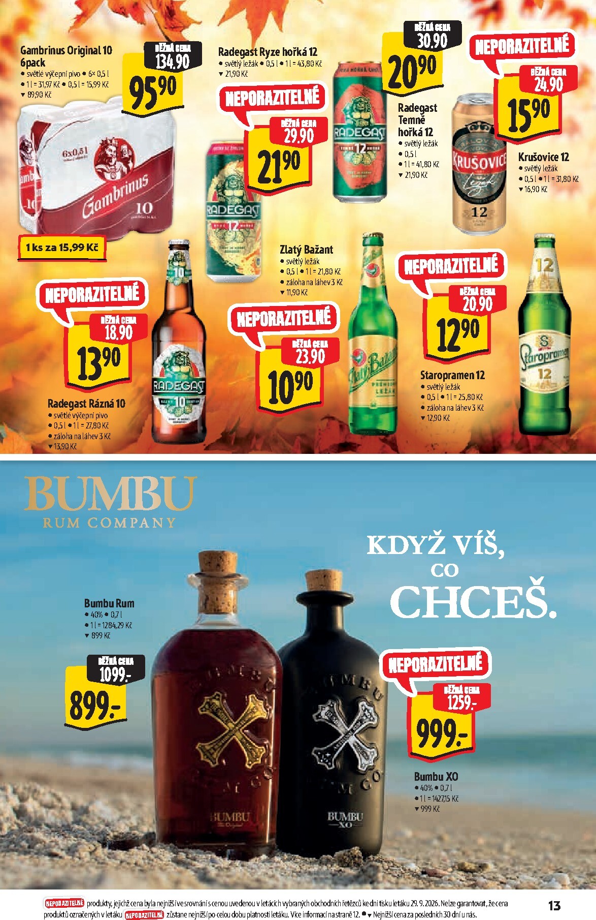 albert - Aktuální Albert Supermarket - Značky leták platný od středy 07.10.2026 do úterý 20.10.2026 - page: 13