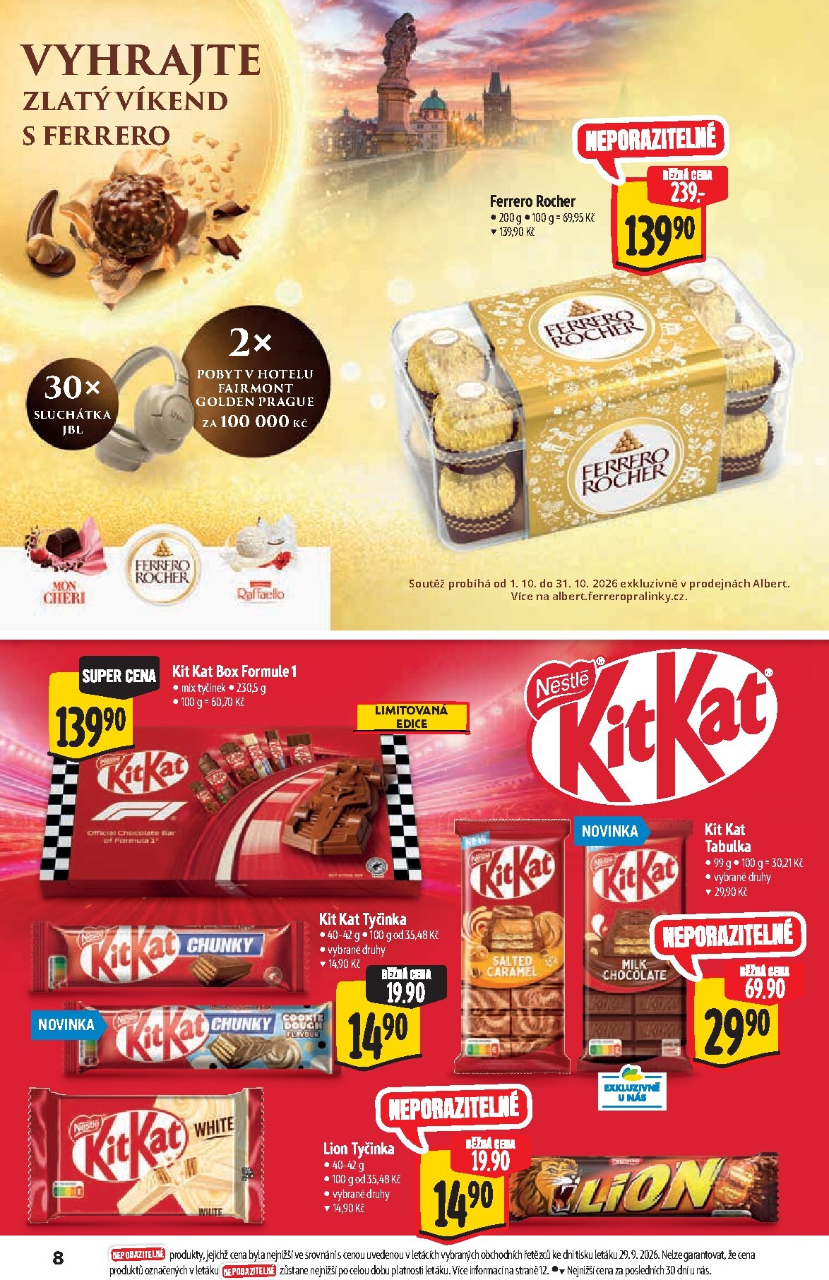 albert - Aktuální Albert Supermarket - Značky leták platný od středy 07.10.2026 do úterý 20.10.2026 - page: 8